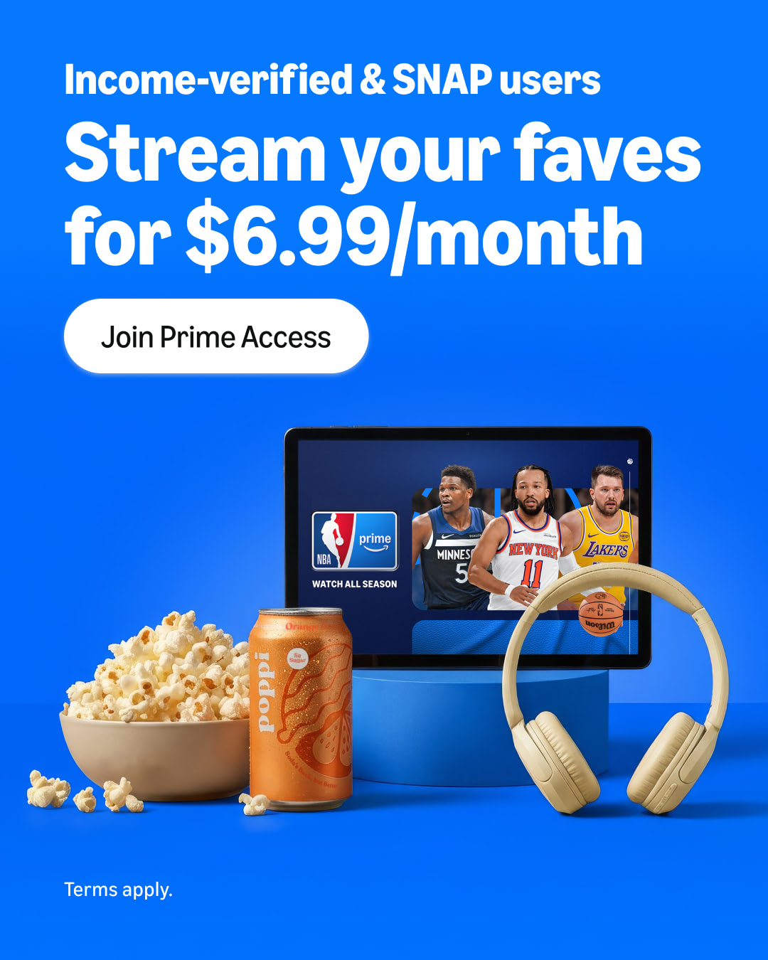 Amazon Prime Facebook ad