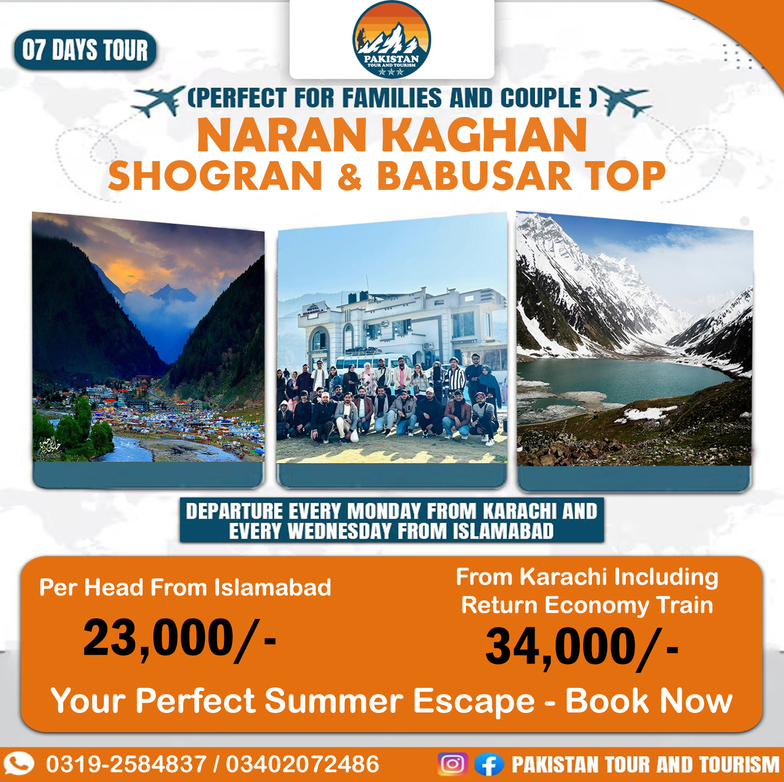 Pakistan Tour And Tourism Facebook ad