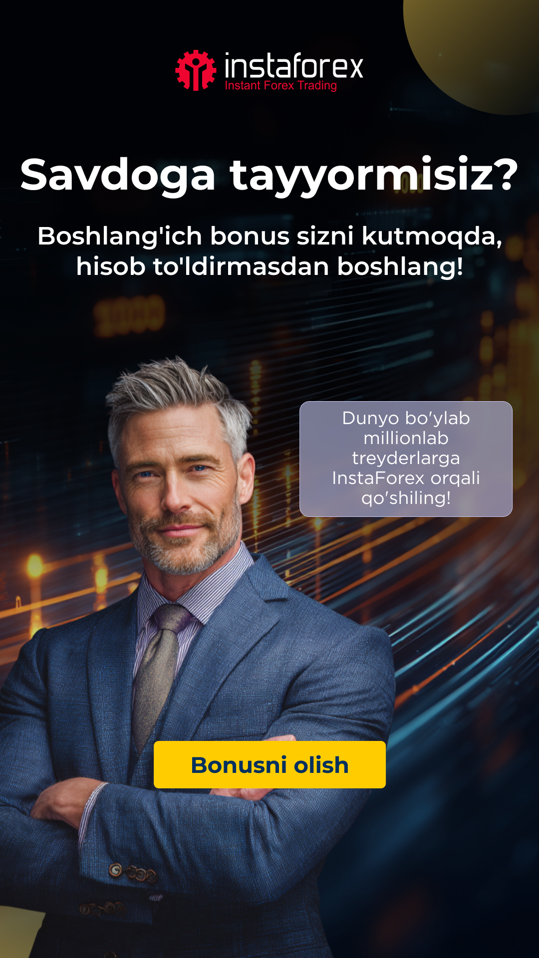 ИнстаФорекс - ИнстаТрейд Facebook ad