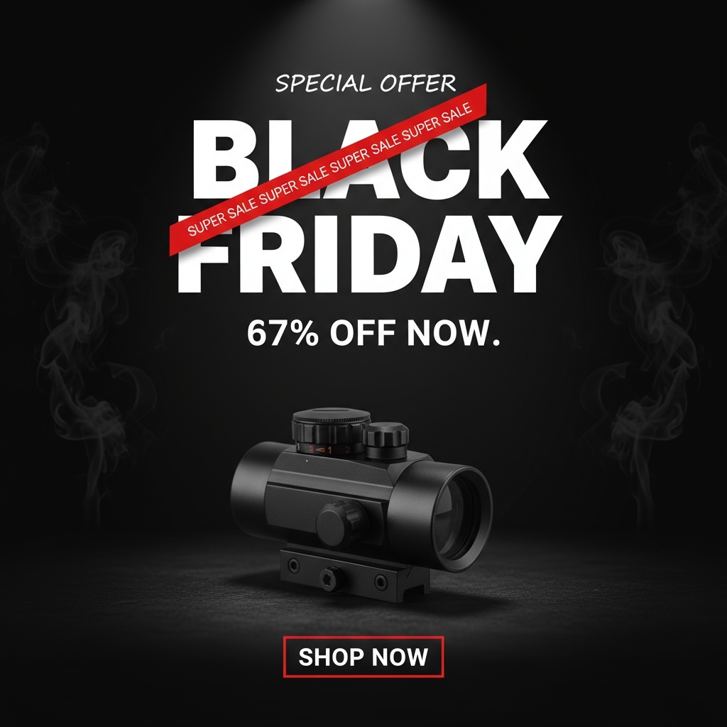 MCG Supply Co. Facebook ad: Start Nailin’ Targets Up To 400 Yards Out Day Or Night