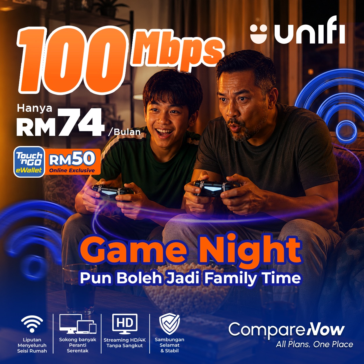 CompareNow Facebook ad