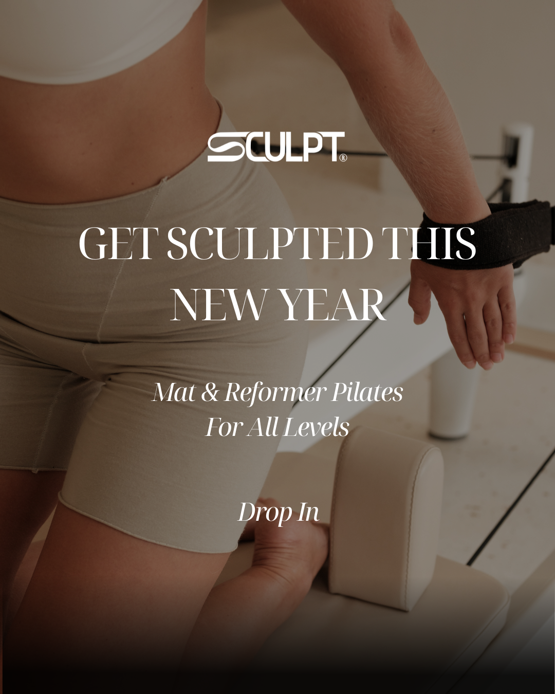 Sculpt Pilates Facebook ad
