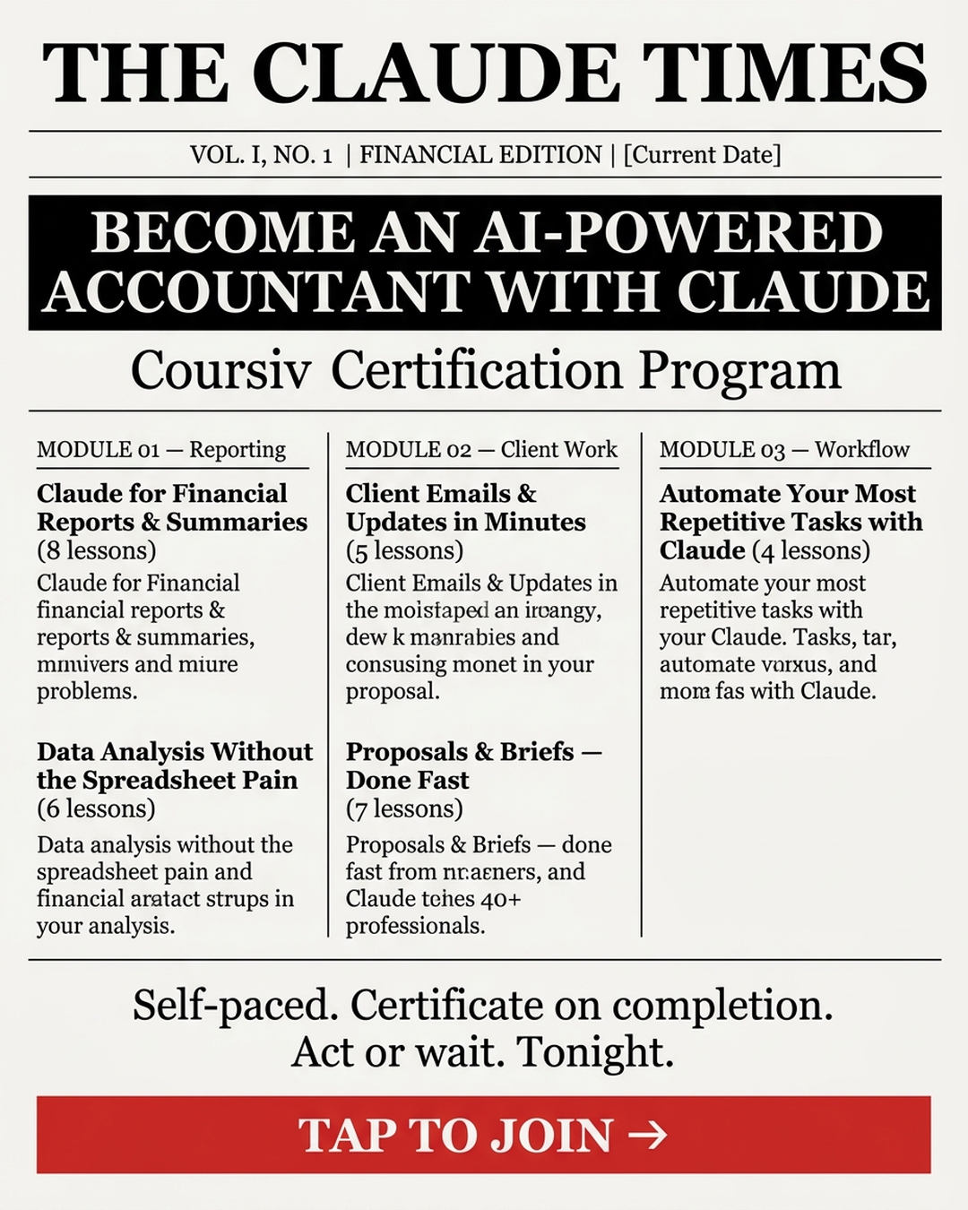 AI Simplified Facebook ad