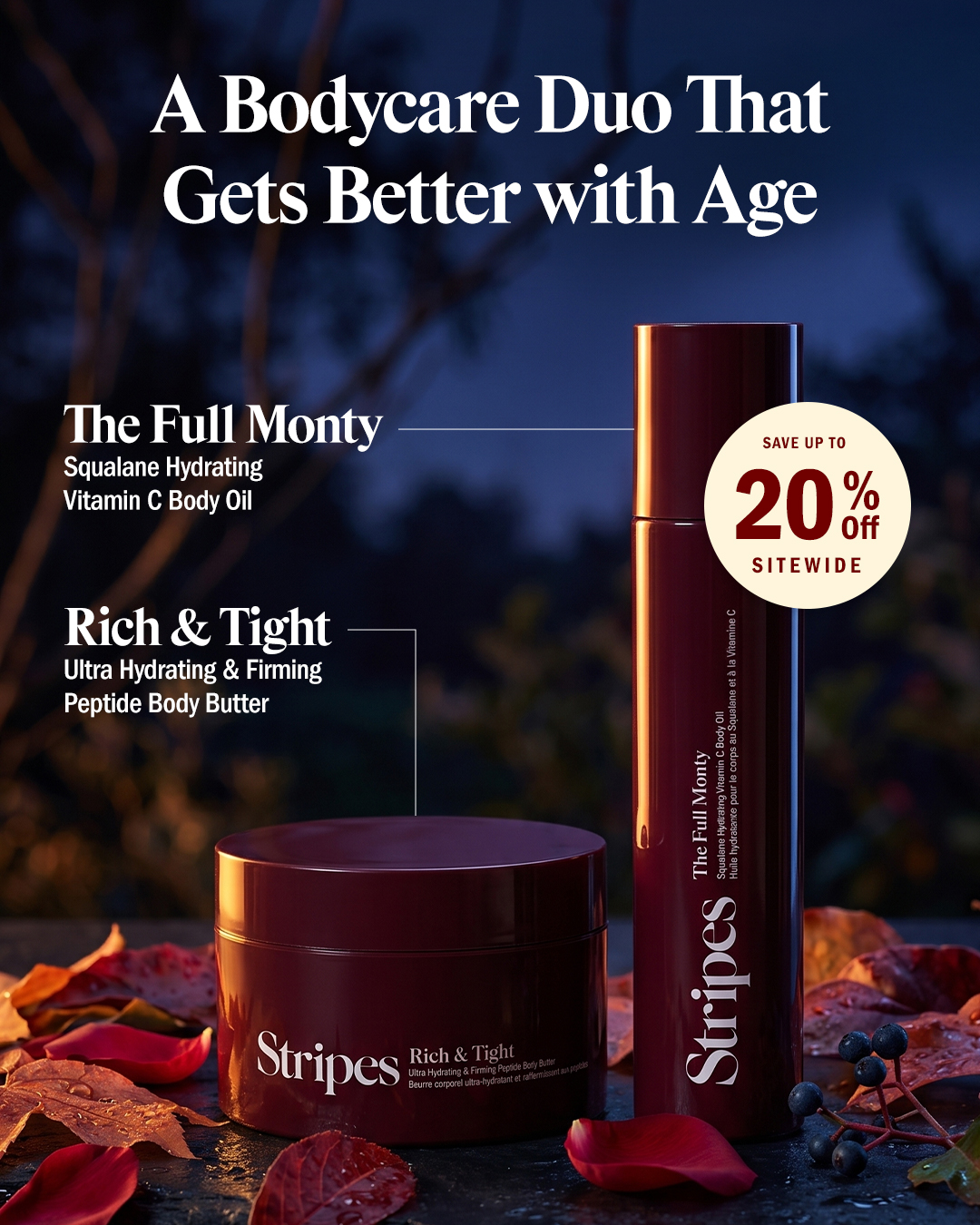 Stripes Beauty Facebook ad