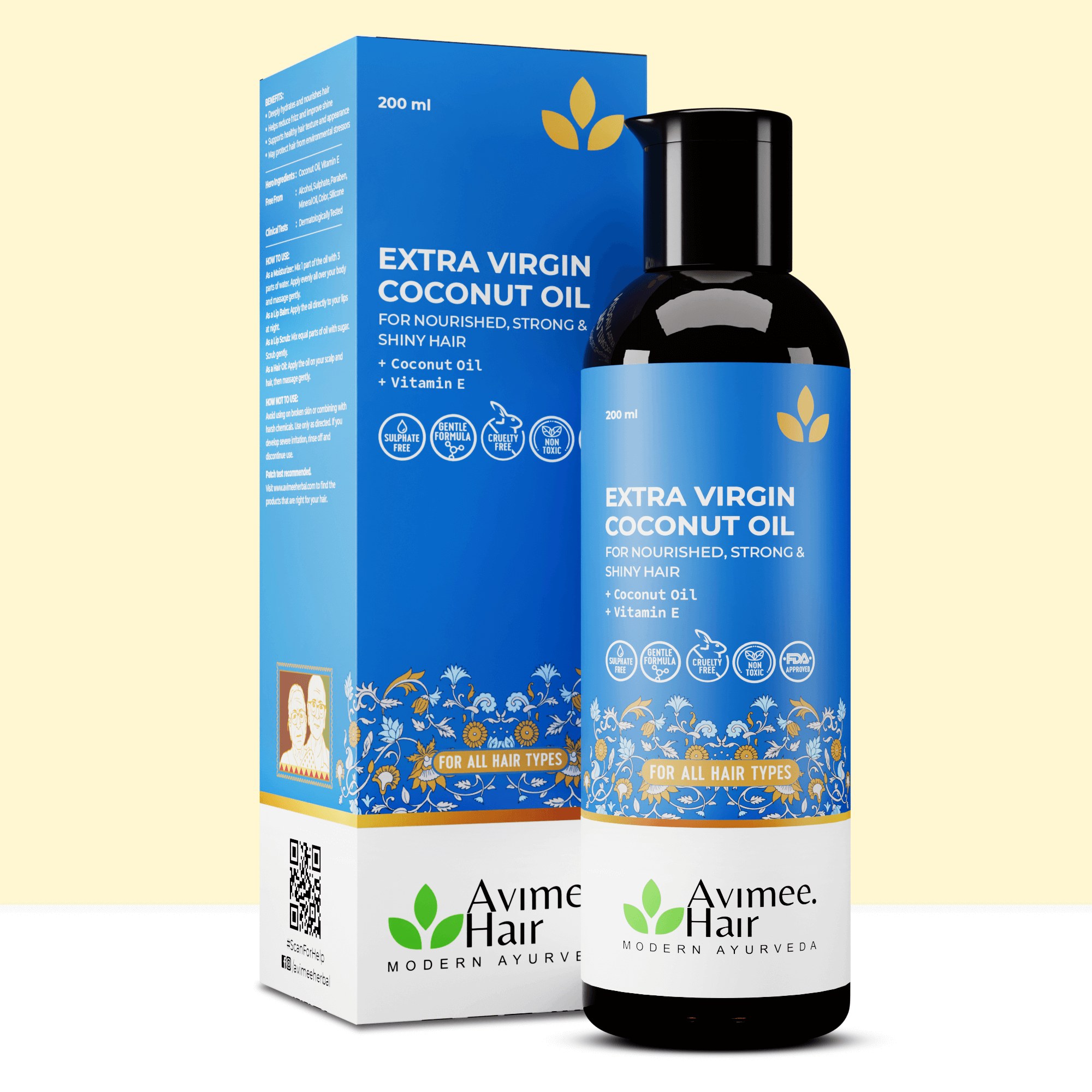 Avimee.Hair Facebook ad: Revive, Restore & Refresh