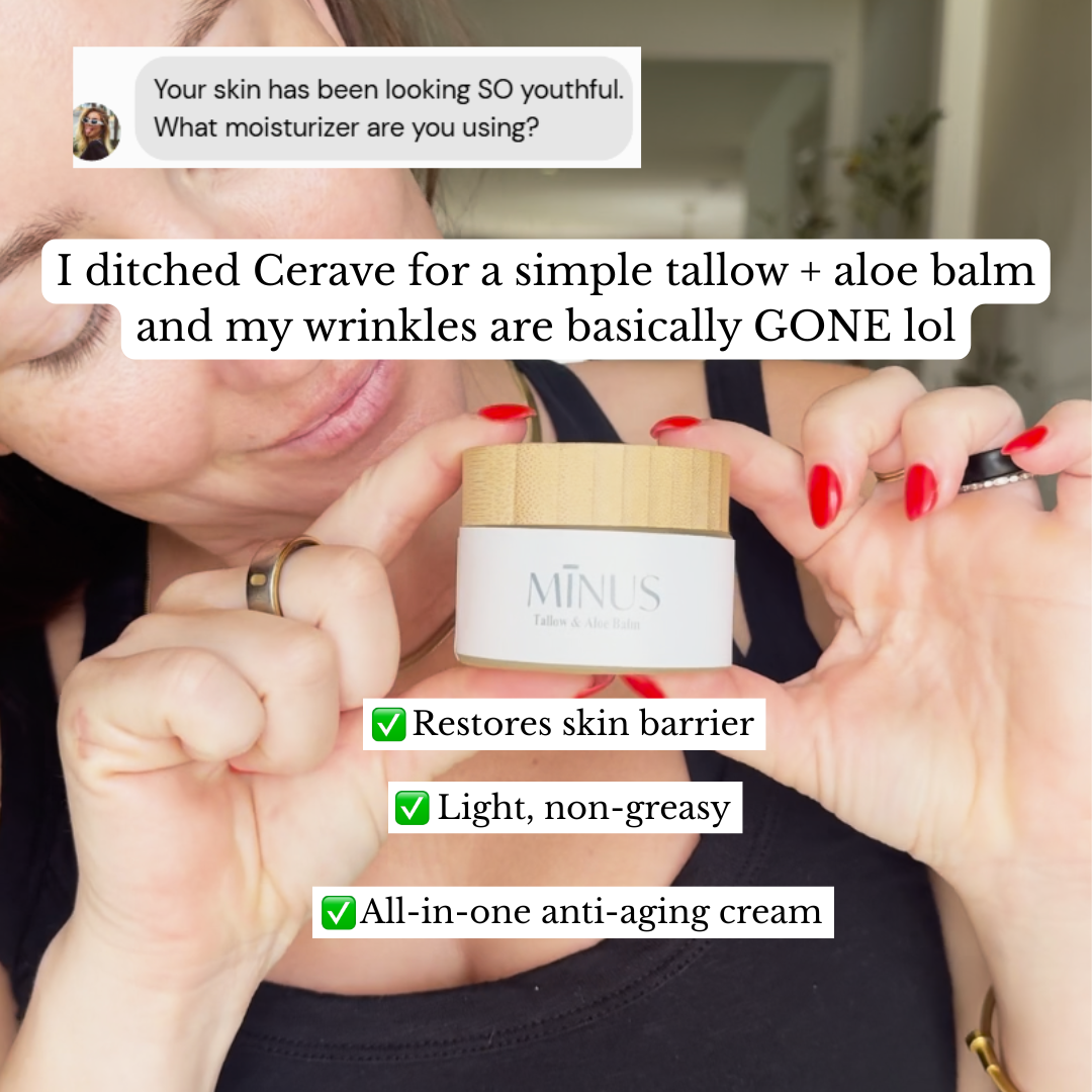 Minus SkinCare Facebook ad