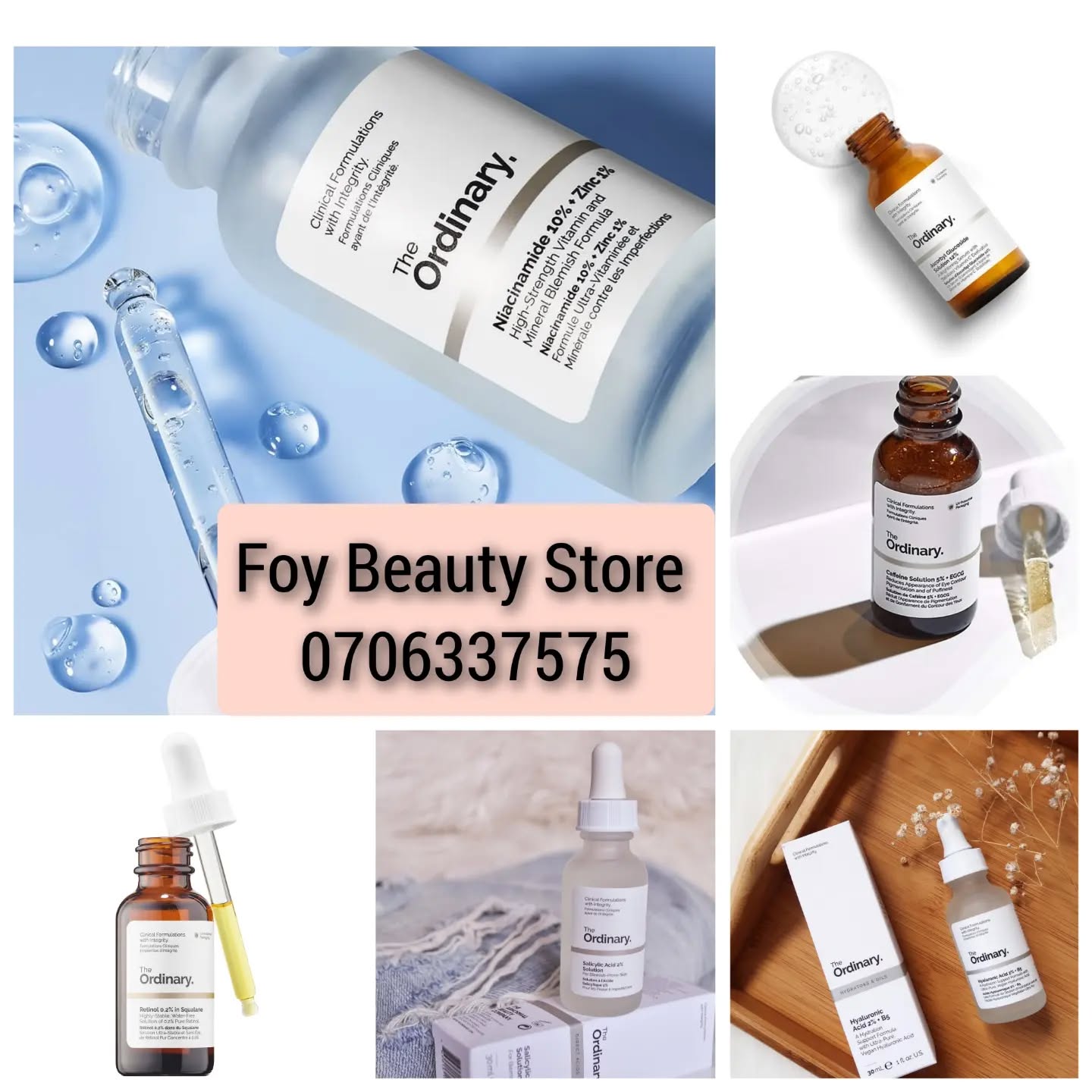 foybeautystore256 Facebook ad: Serums target specific skin concerns such as…