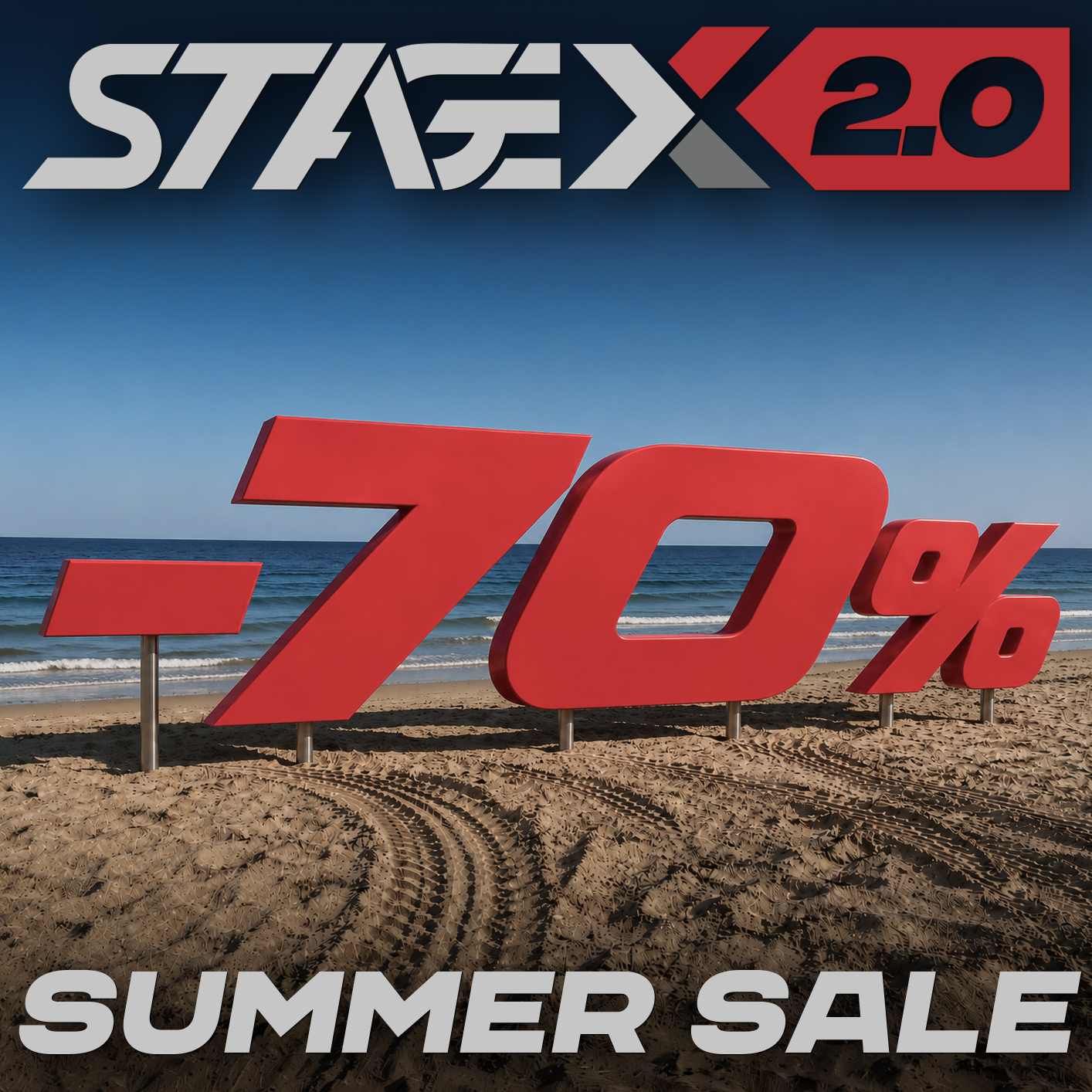 StageX Facebook ad
