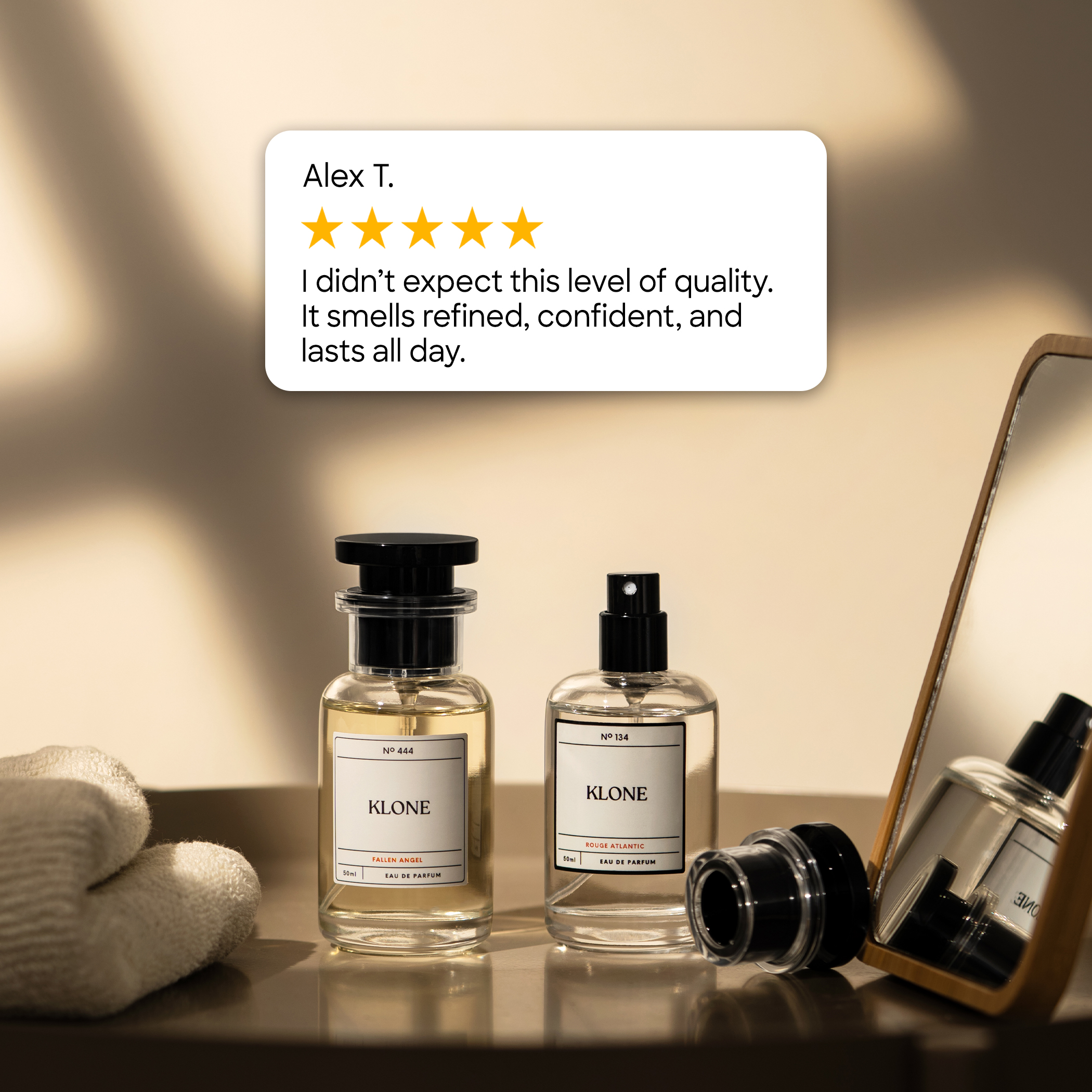 Klone Scents Facebook ad