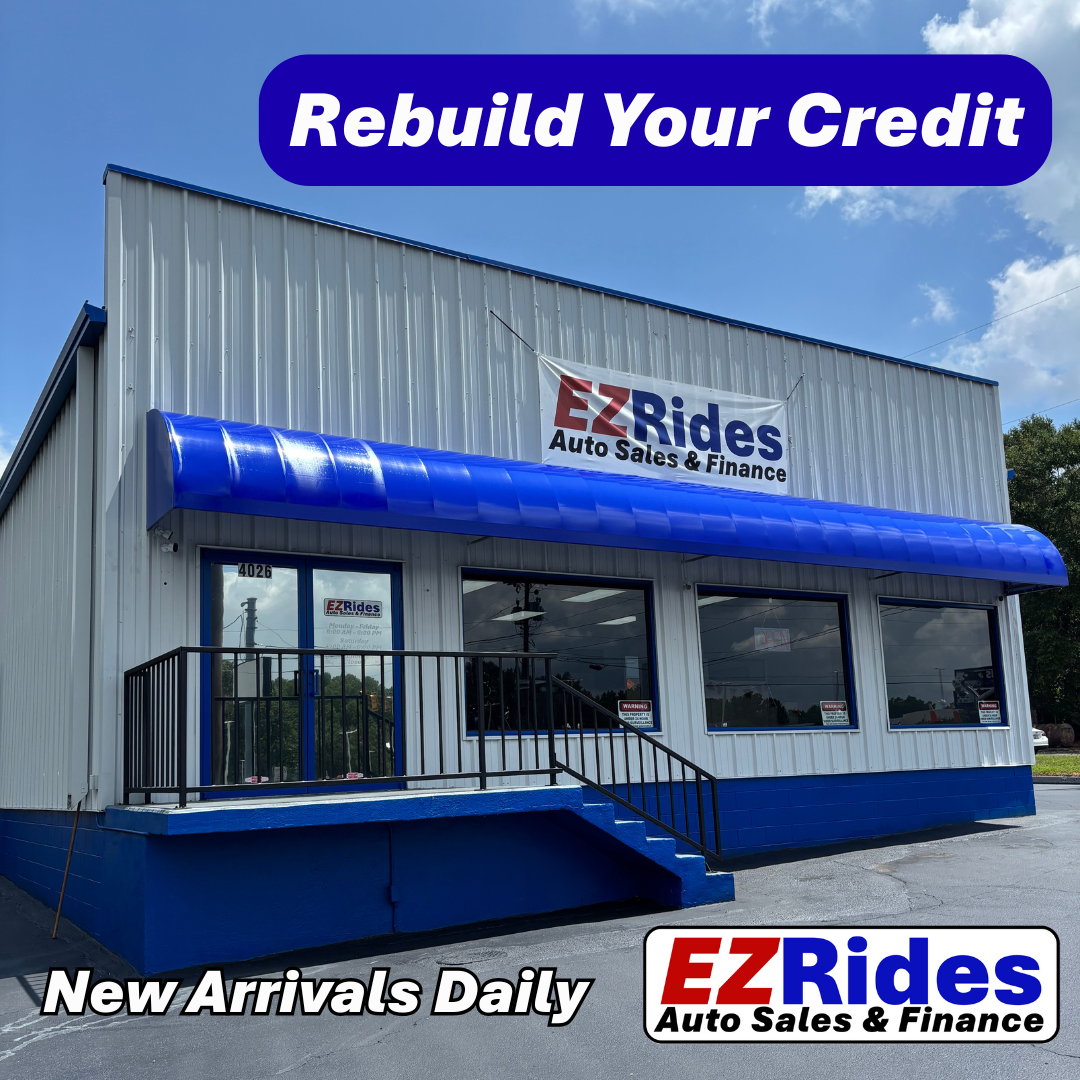 EZ Rides Auto Group Facebook ad: Need a car but worried about credit, coverage…