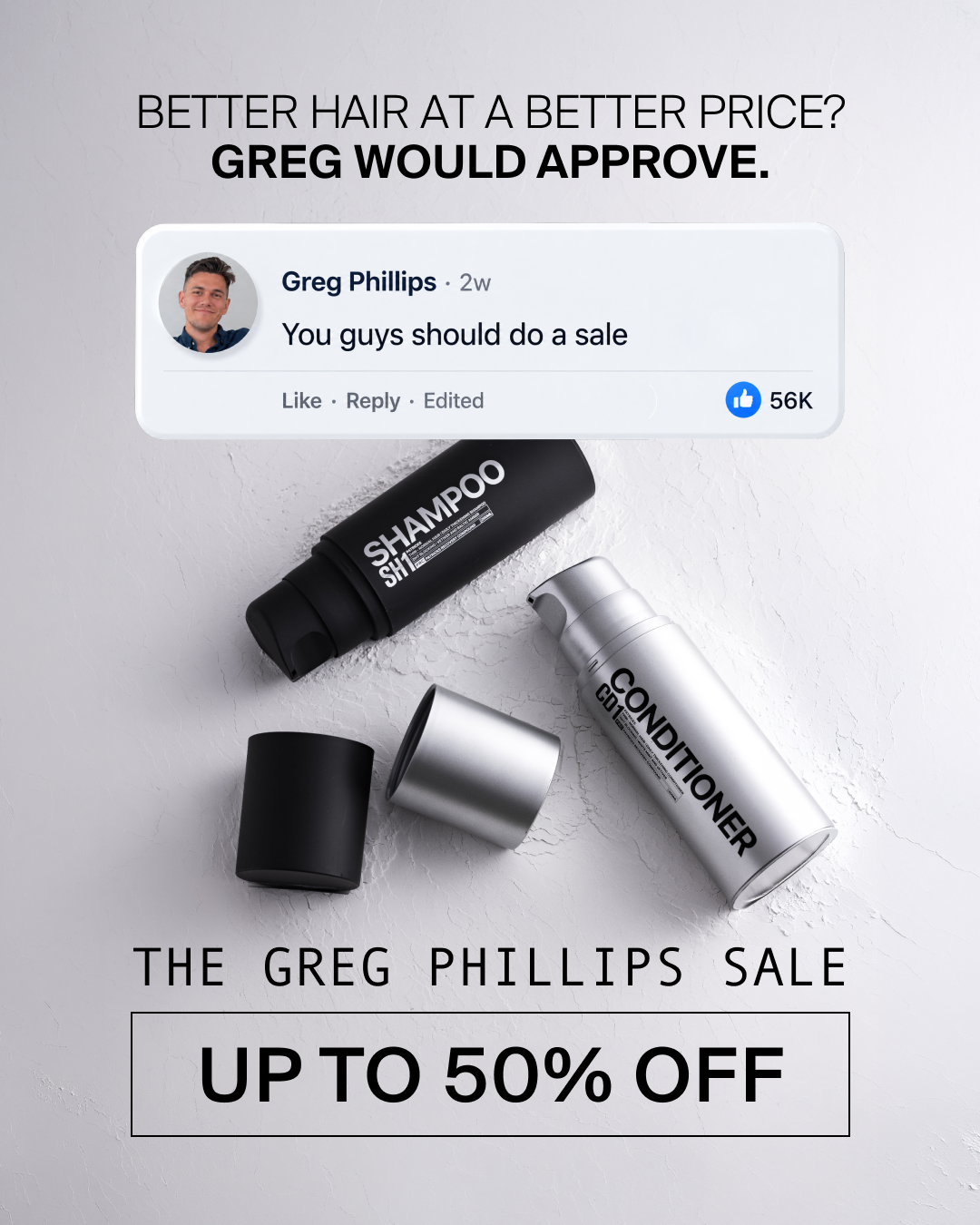 PATRICKS Facebook ad