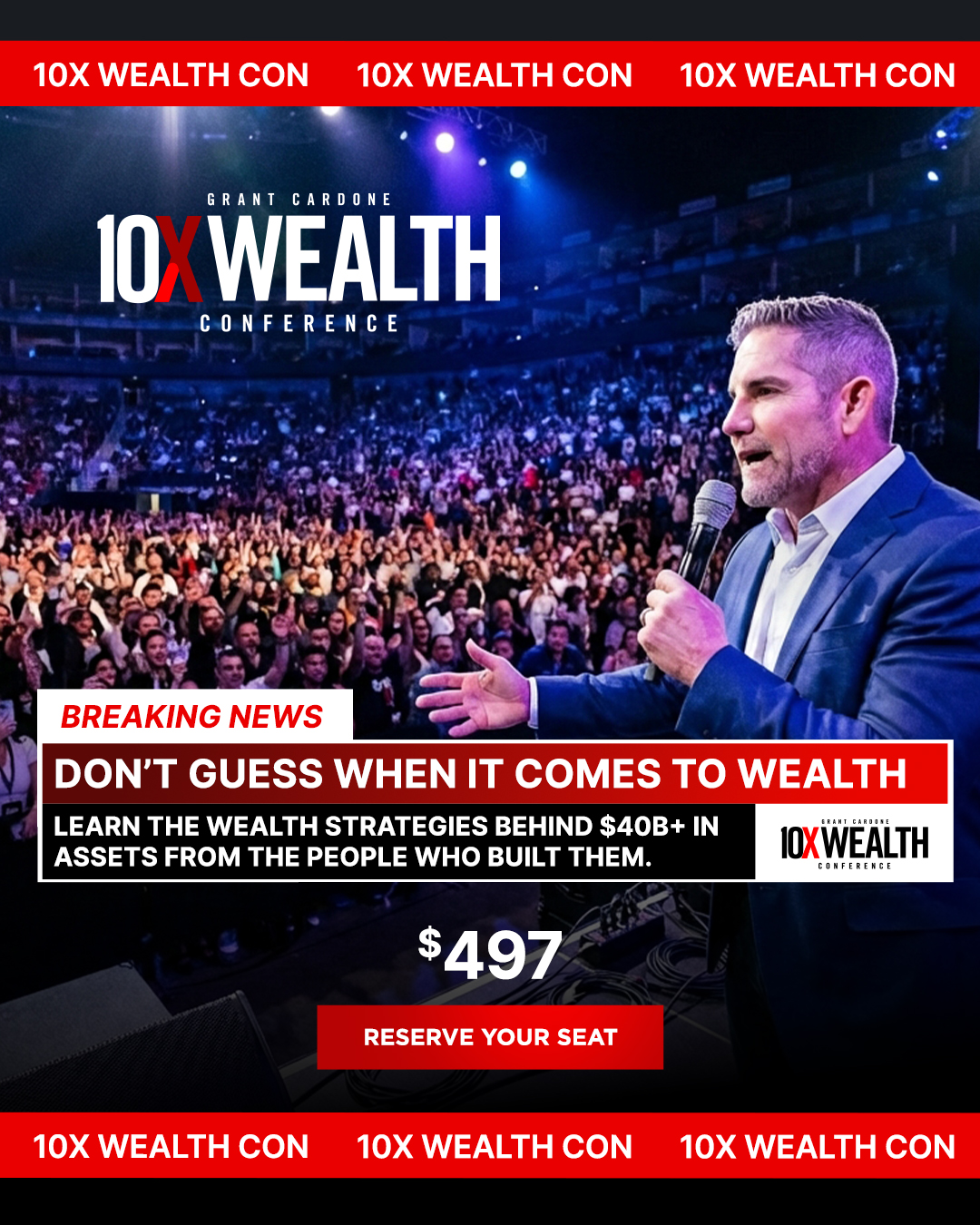 Grant Cardone Facebook ad