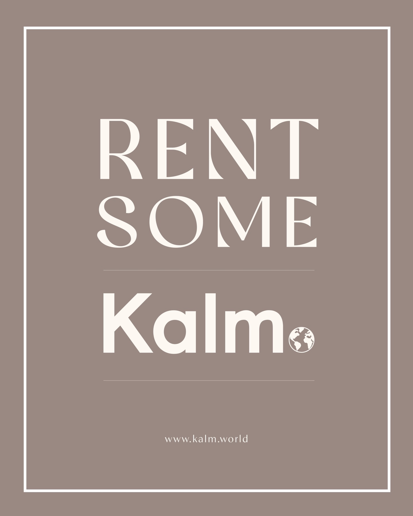 Kalm Facebook ad: Looking for a Kalm, relaxing environment?