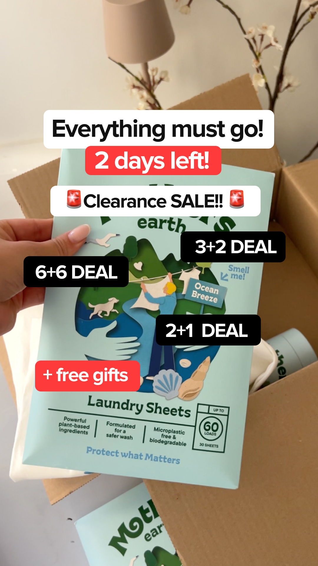 Mothers Earth Facebook ad