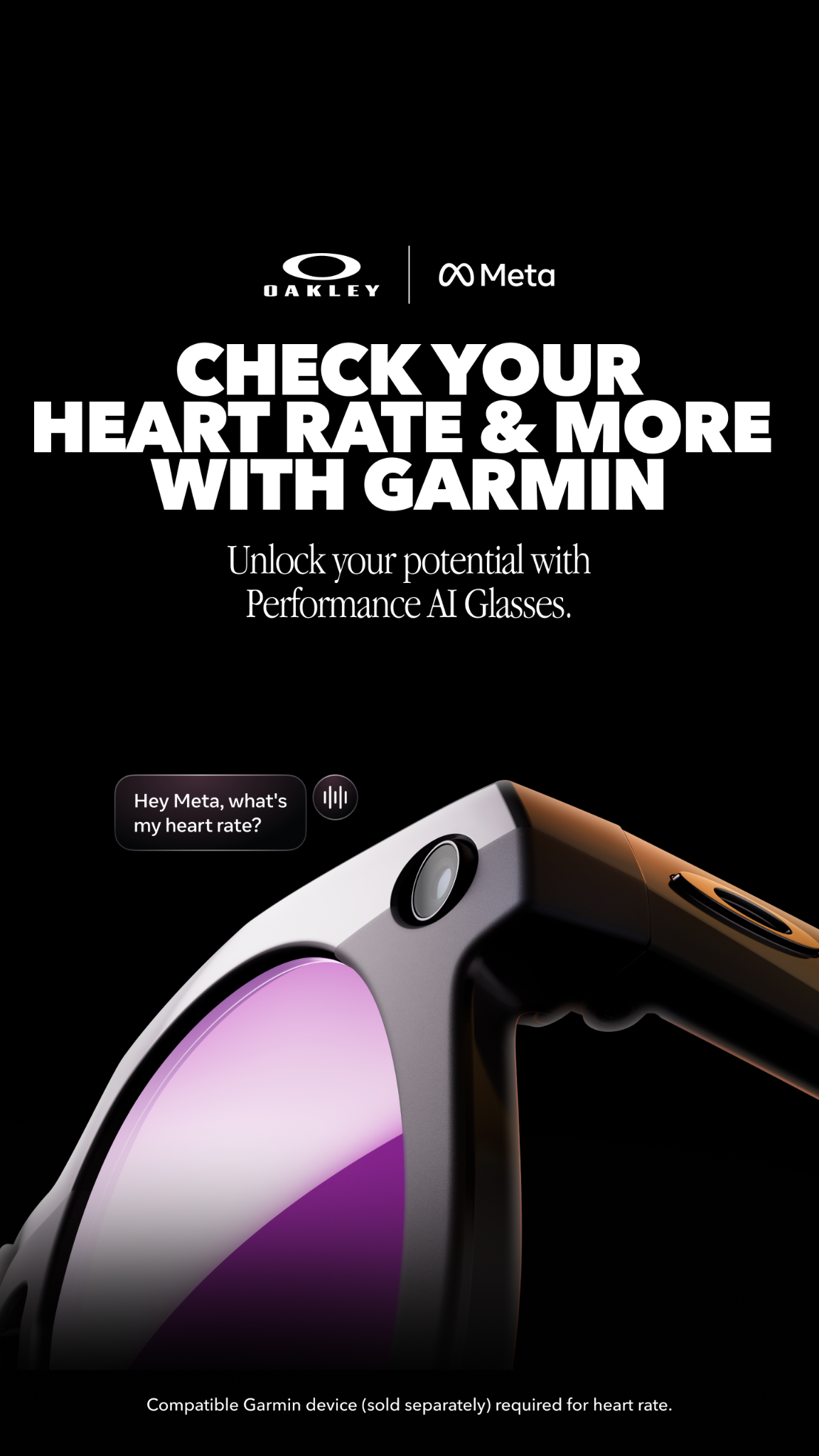 Oakley Meta Facebook ad