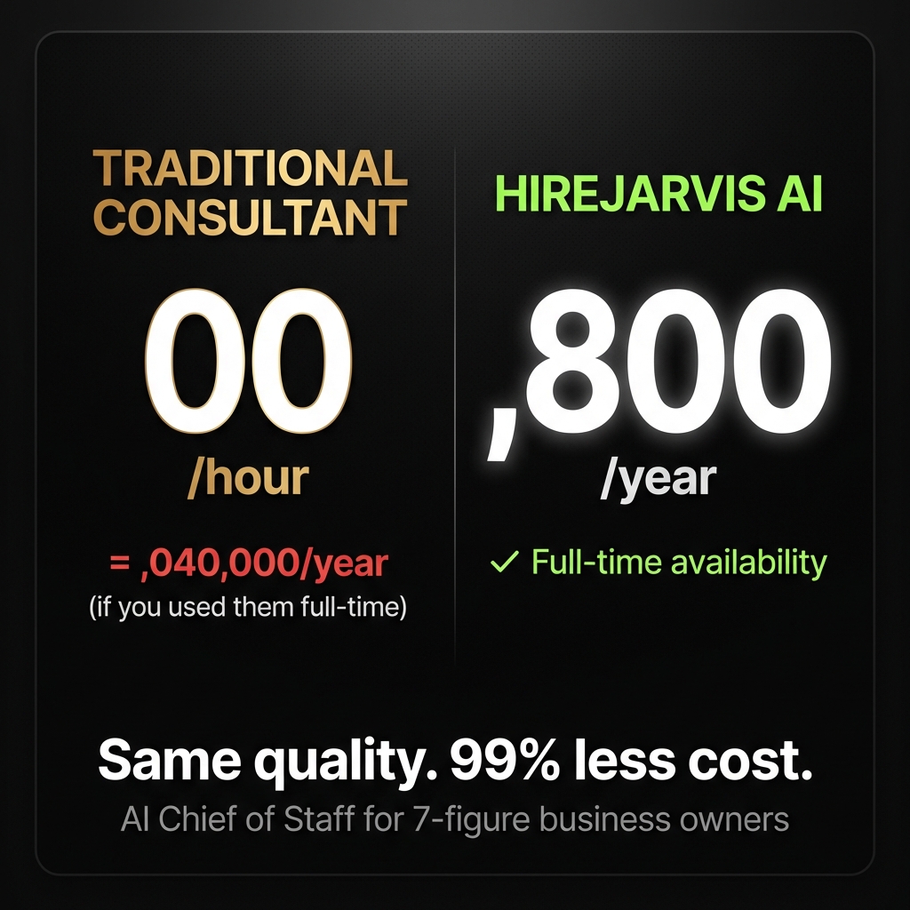 Hire Jarvis Facebook ad: What If Your Biggest Problem Was Solved By Morning?