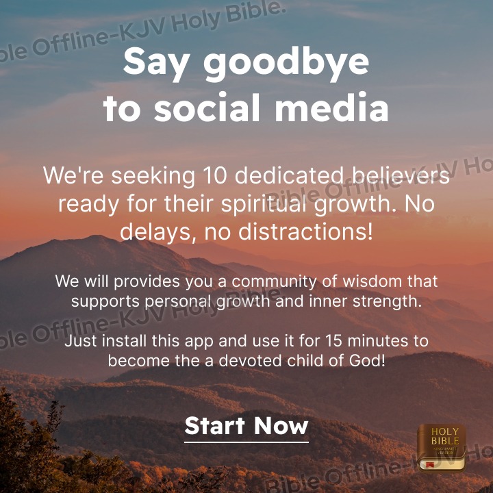 Bible Offline Facebook ad