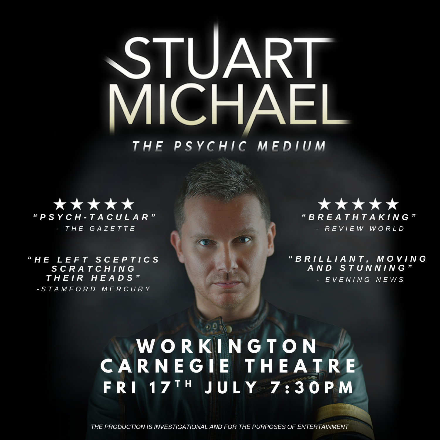 Stuart Michael Psychic/Medium Facebook ad