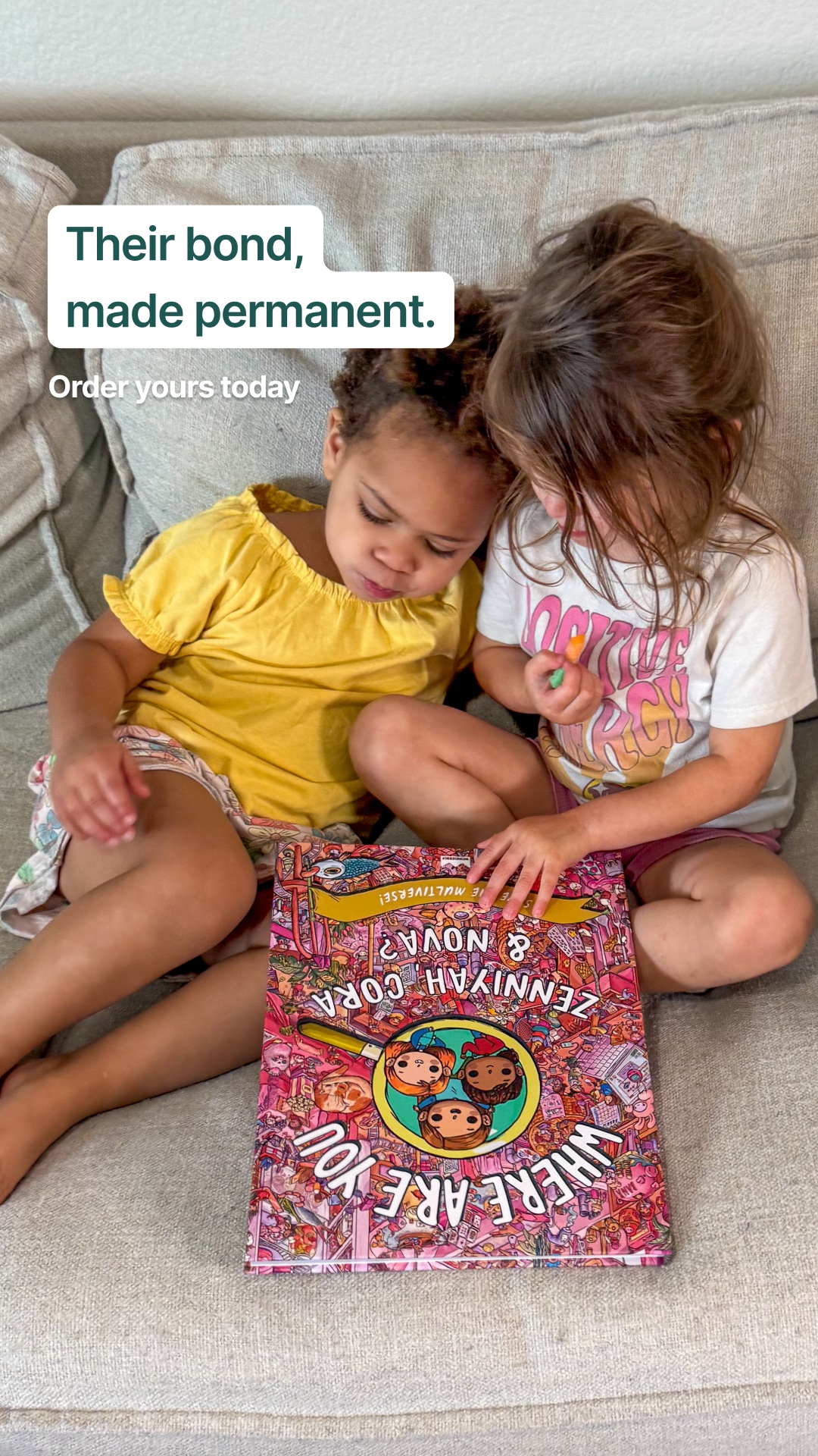 Wonderbly Facebook ad