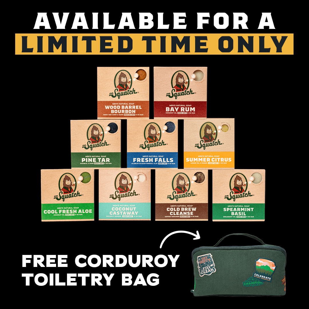 Dr. Squatch Facebook ad