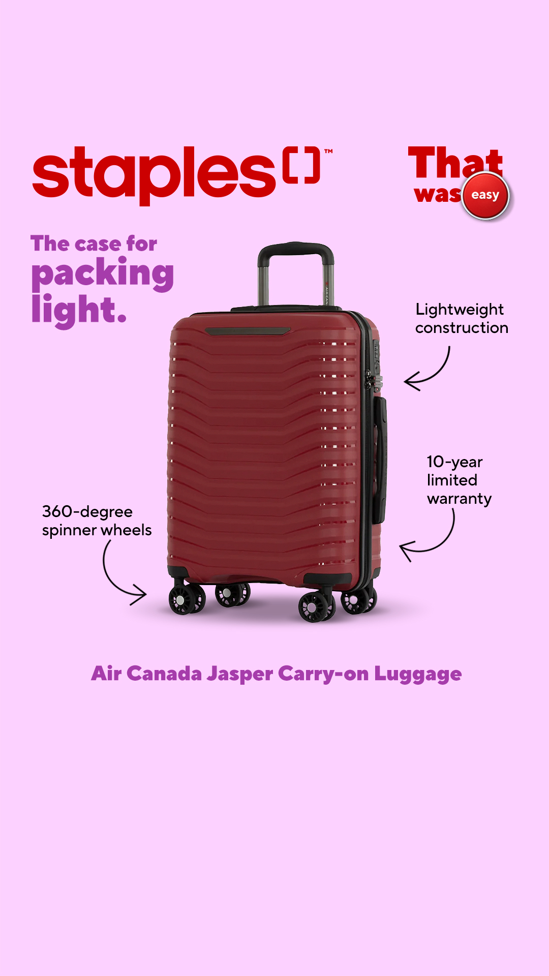 Staples Canada Facebook ad