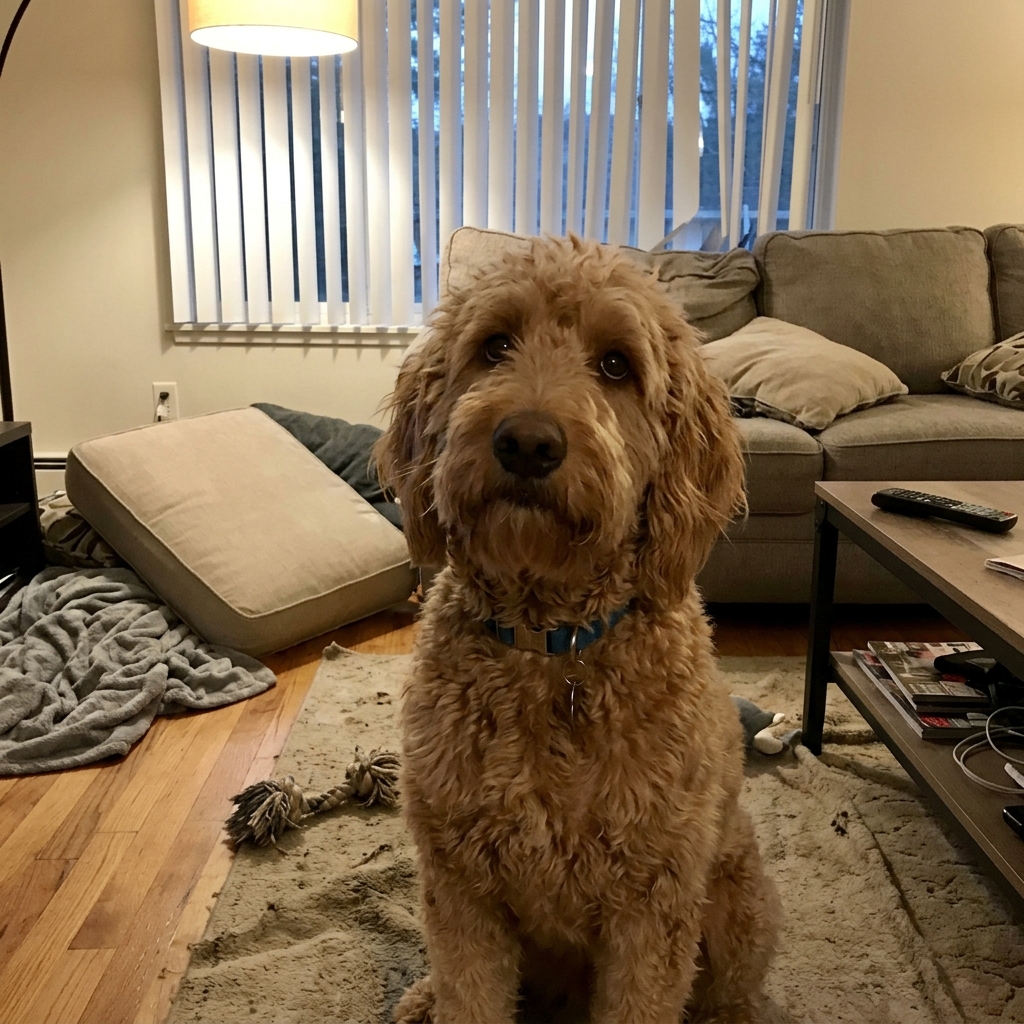 Nancy Nichols Facebook ad: I Watched My Dog Suffer From My Desk