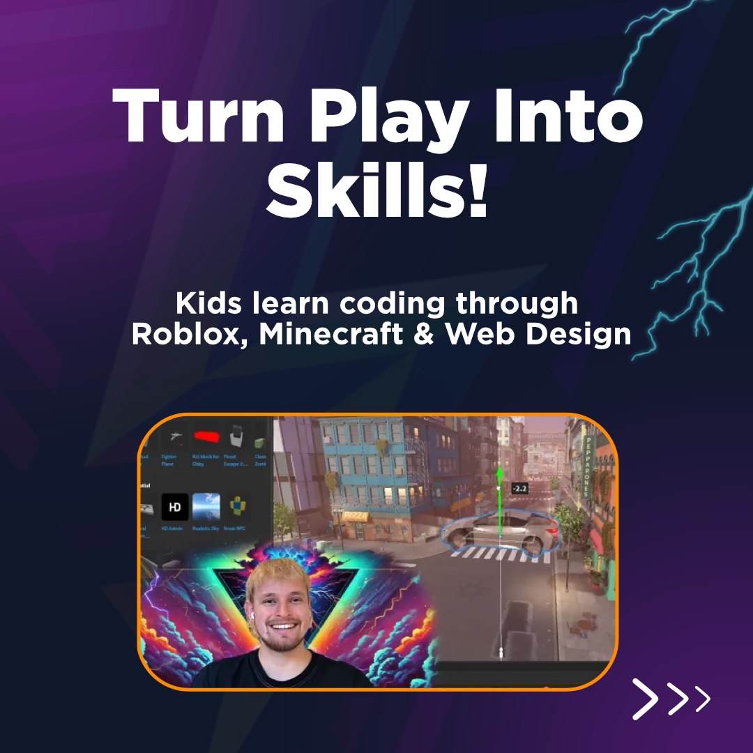 High Voltage Facebook ad: What if your kid's favourite games were the…
