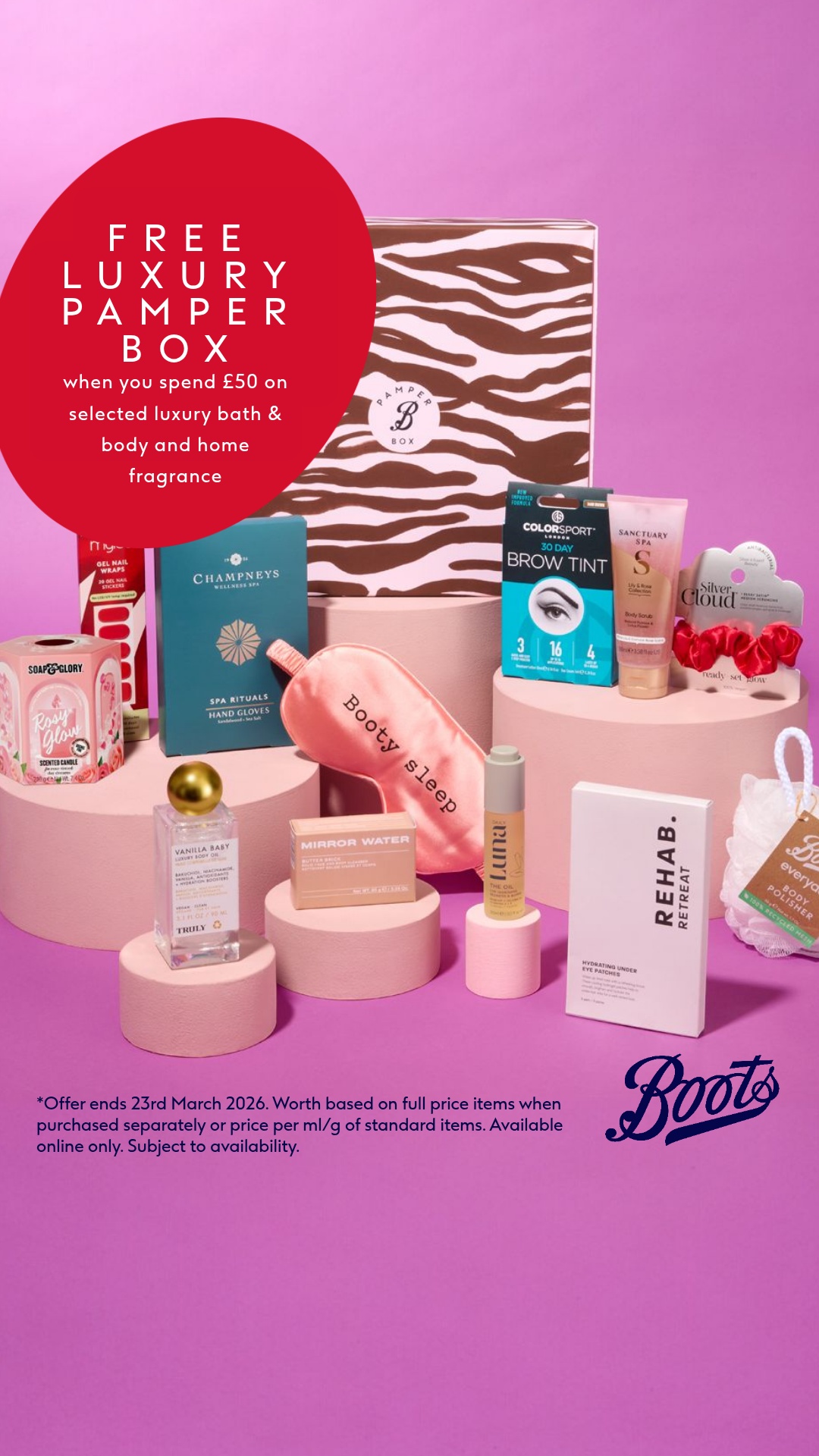 Boots UK Facebook ad
