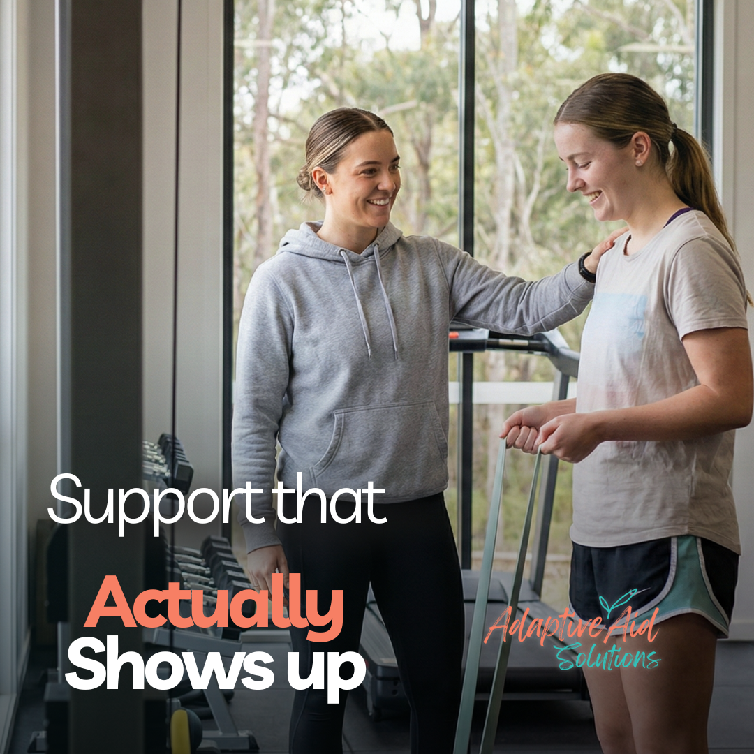 Adaptive Aid Solutions Facebook ad: NDIS support for families - NSW
