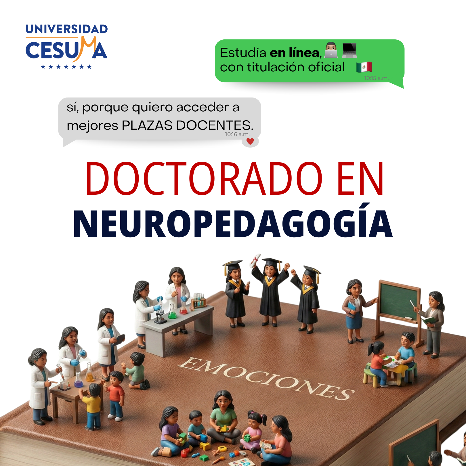 Universidad Cesuma Facebook ad from Feb 23, 2026