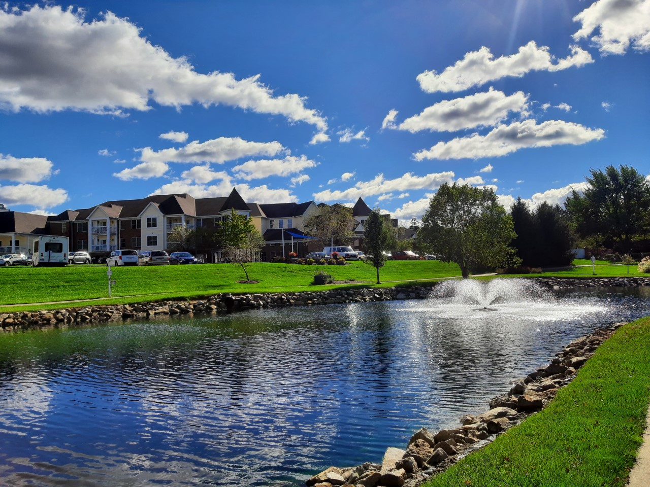 Otterbein Cortland SeniorLife Community Facebook ad: Our name has changed, but the community you…