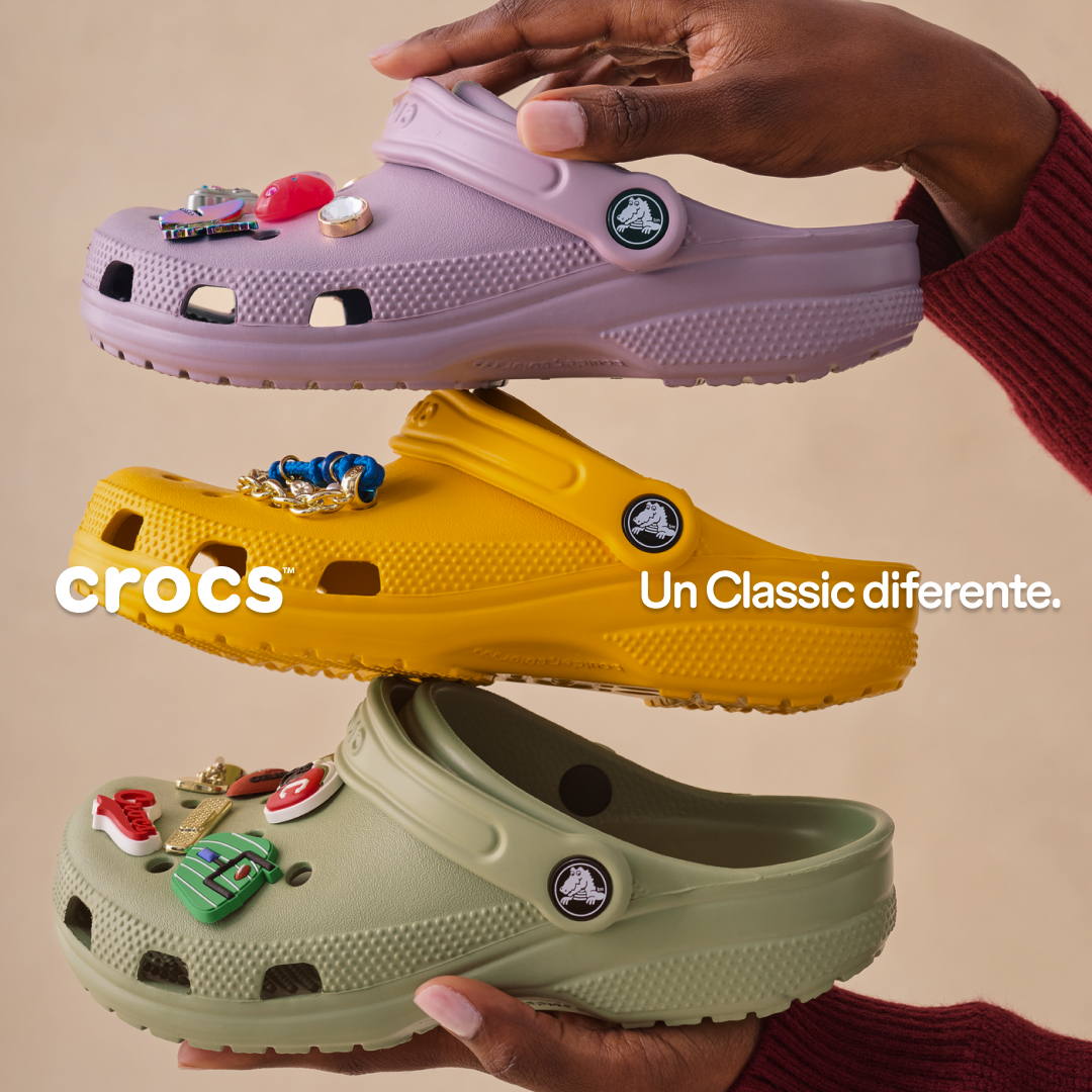Crocs Facebook ad: Tu nuevo par te está esperando