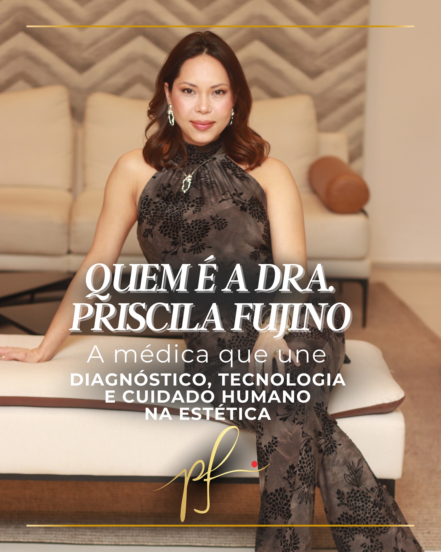 Drª Priscila Fujino Facebook ad: Sou médica e encontrei na estética uma forma…