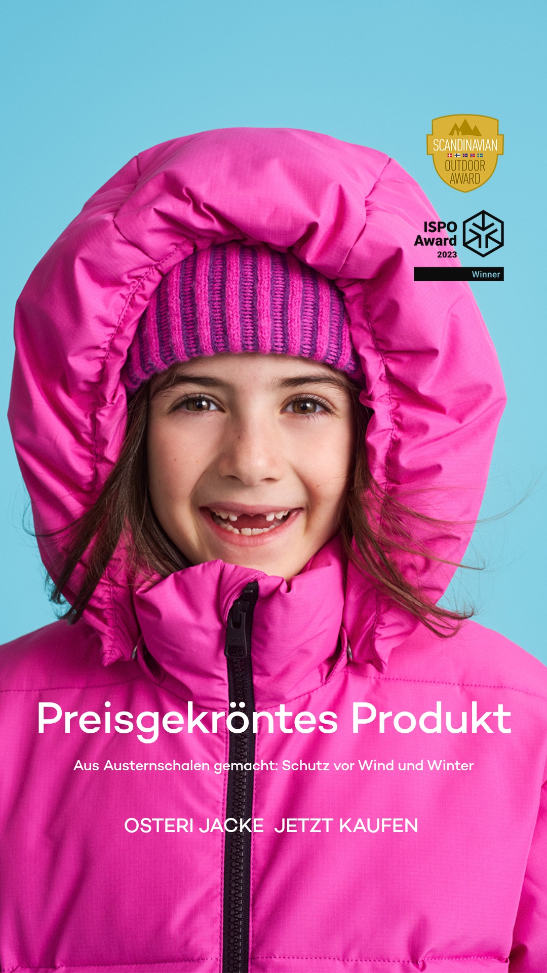 Reima Facebook ad: Bereit für alles, was der Winter bringt