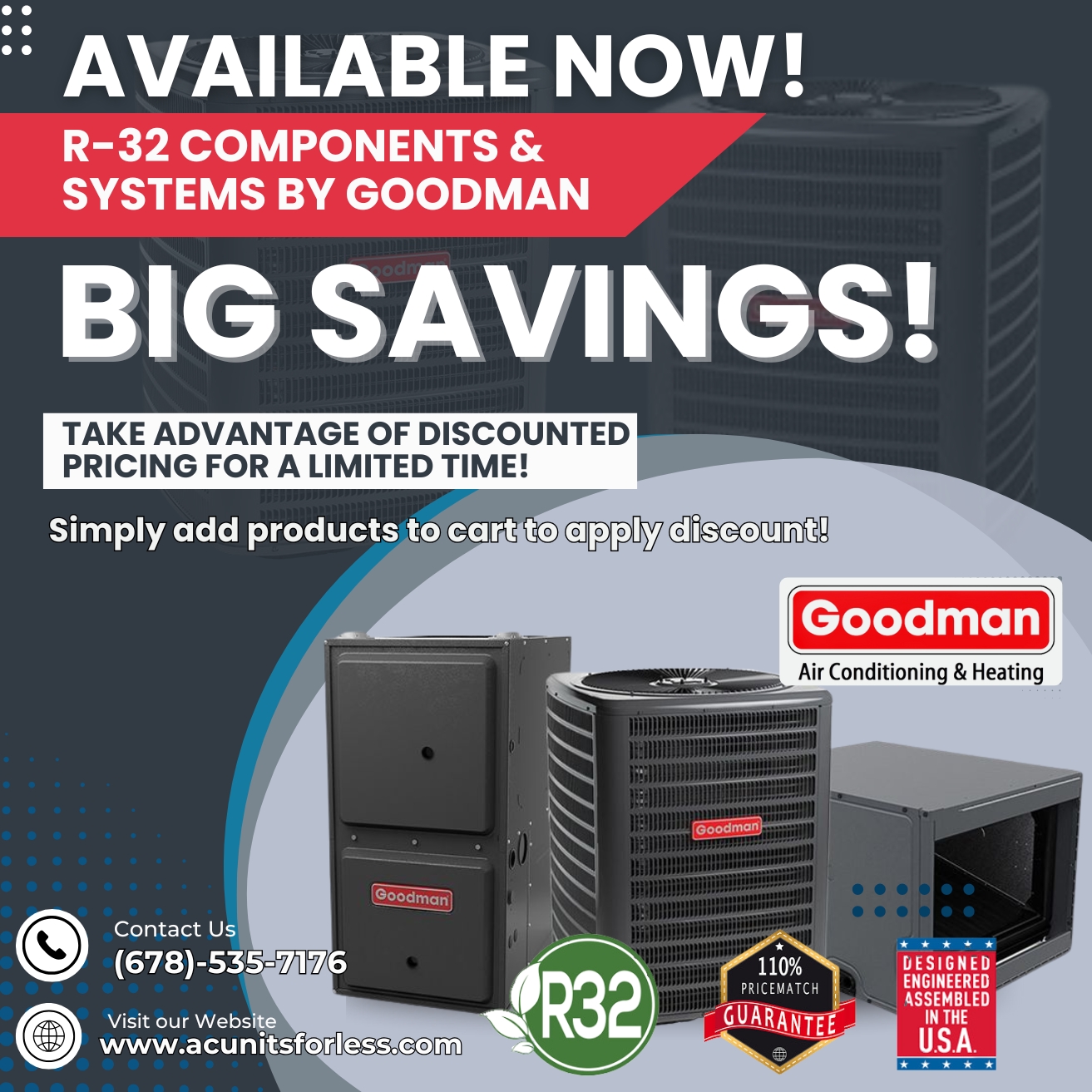Acunitsforless.com Facebook ad