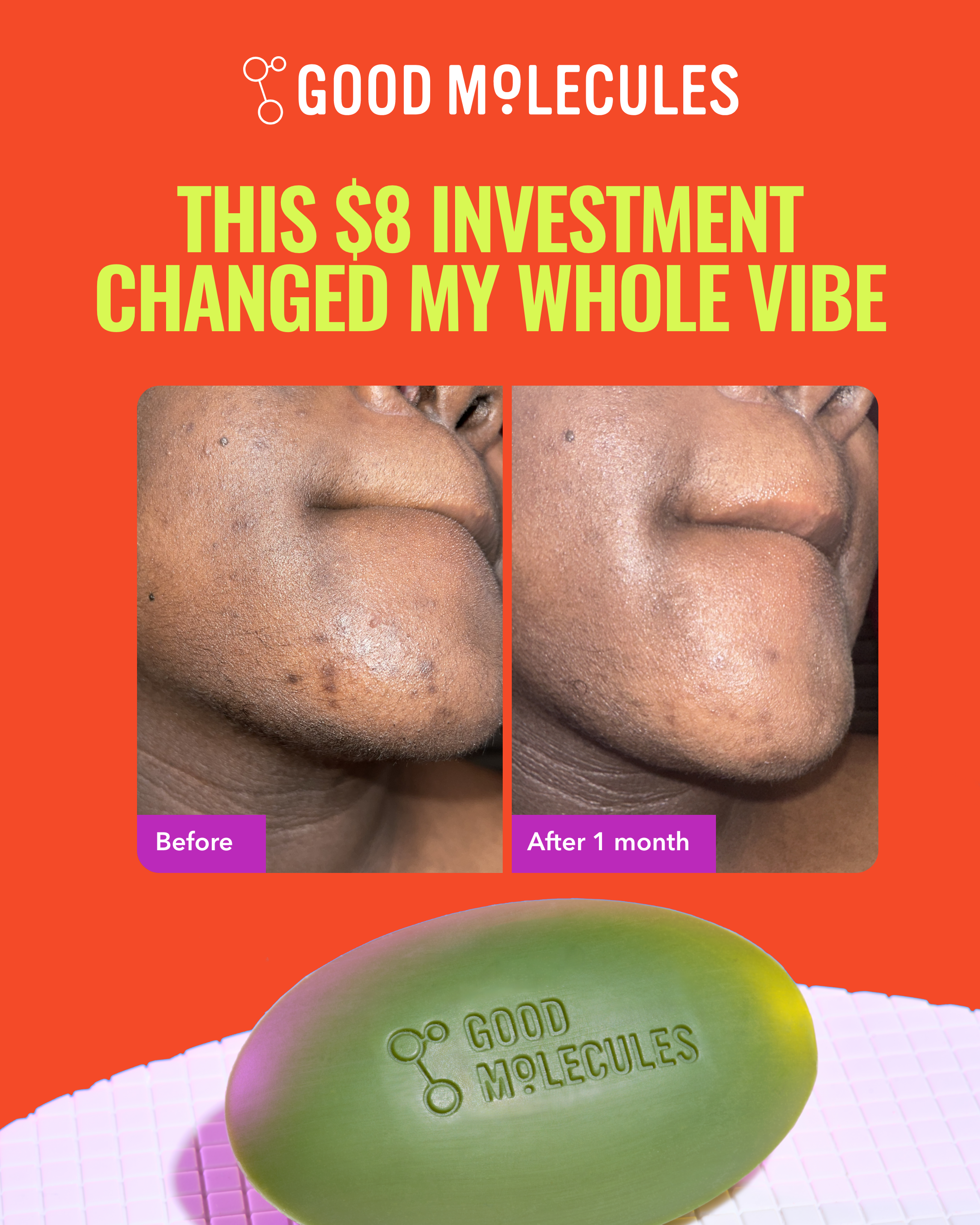 Good Molecules Facebook ad