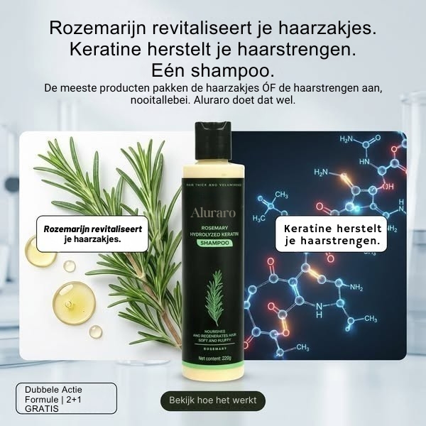 The Swiss Edit Facebook ad: Kräftigeres Haar mit mehr Volumen