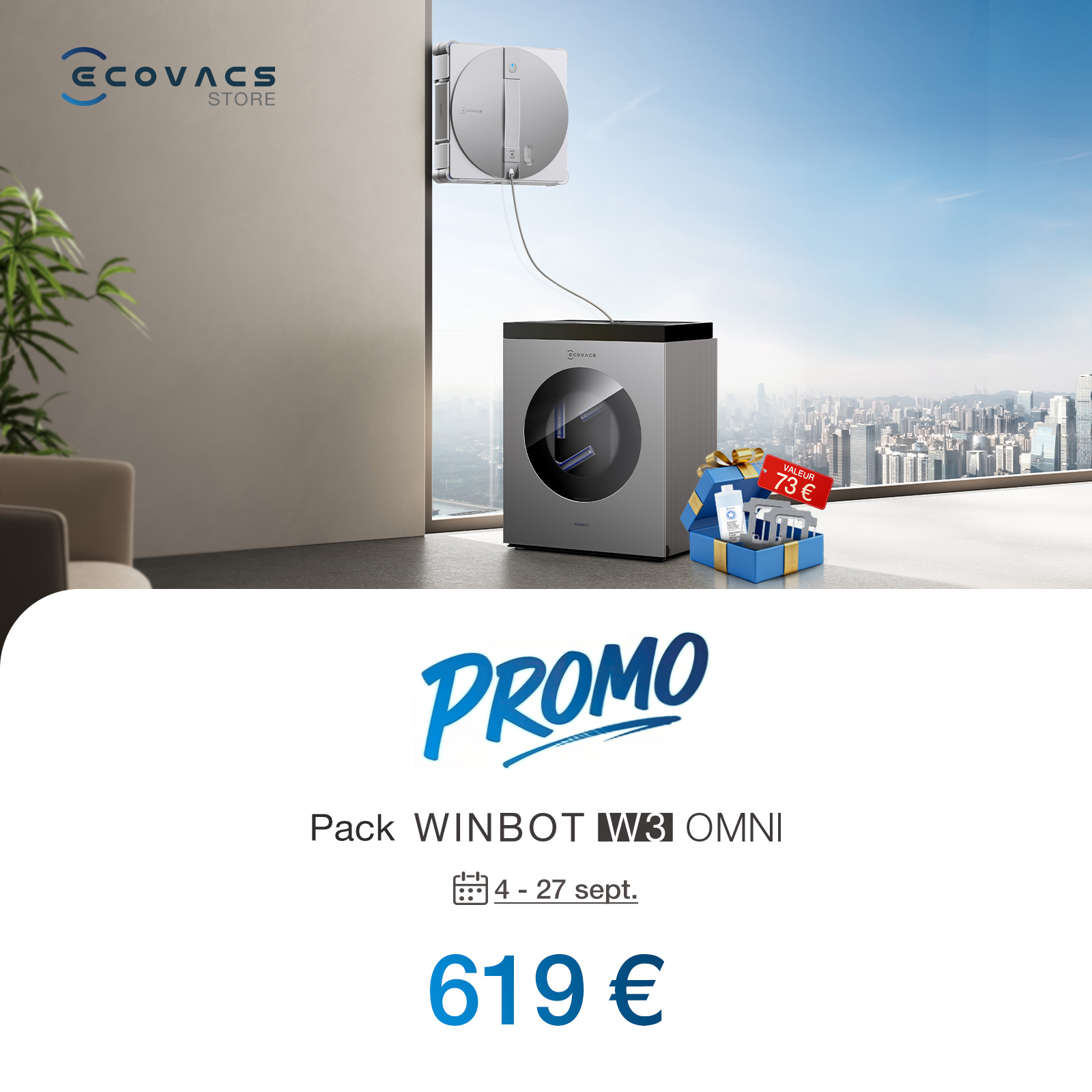 Ecovacs Facebook ad