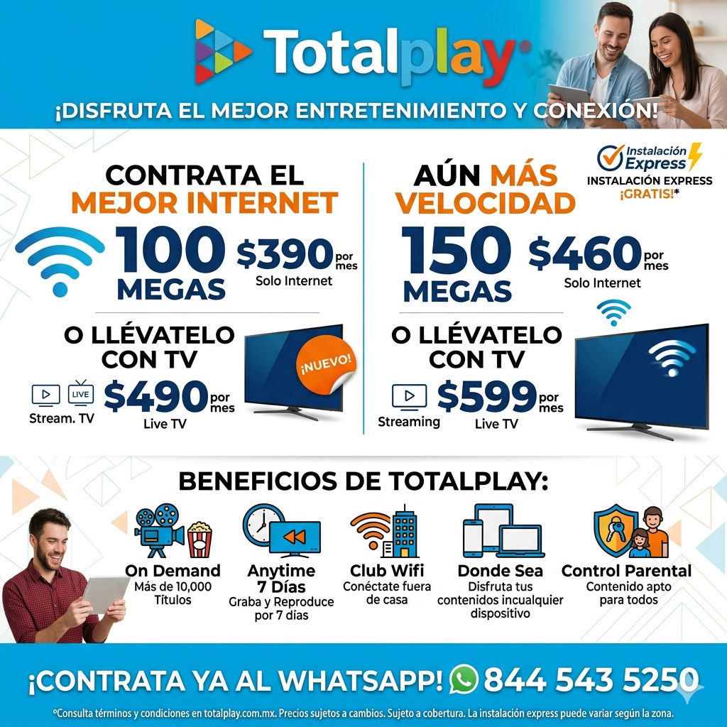 Ventas TP sureste coah Facebook ad: Te urge internet?