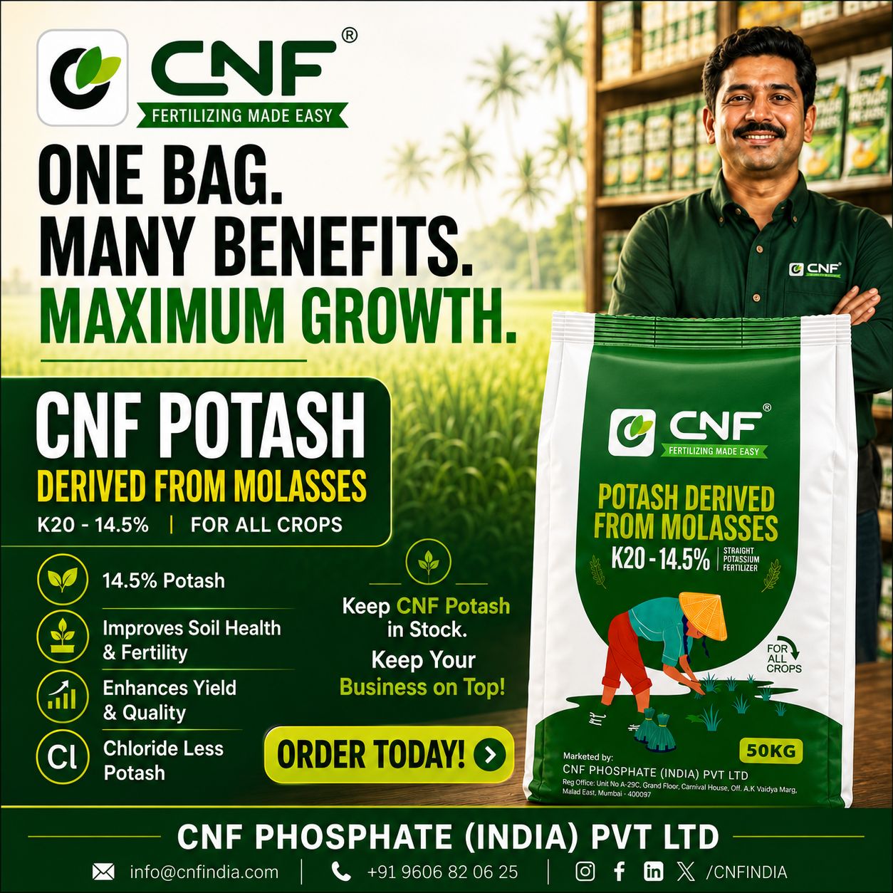 CNF Phosphate Facebook ad
