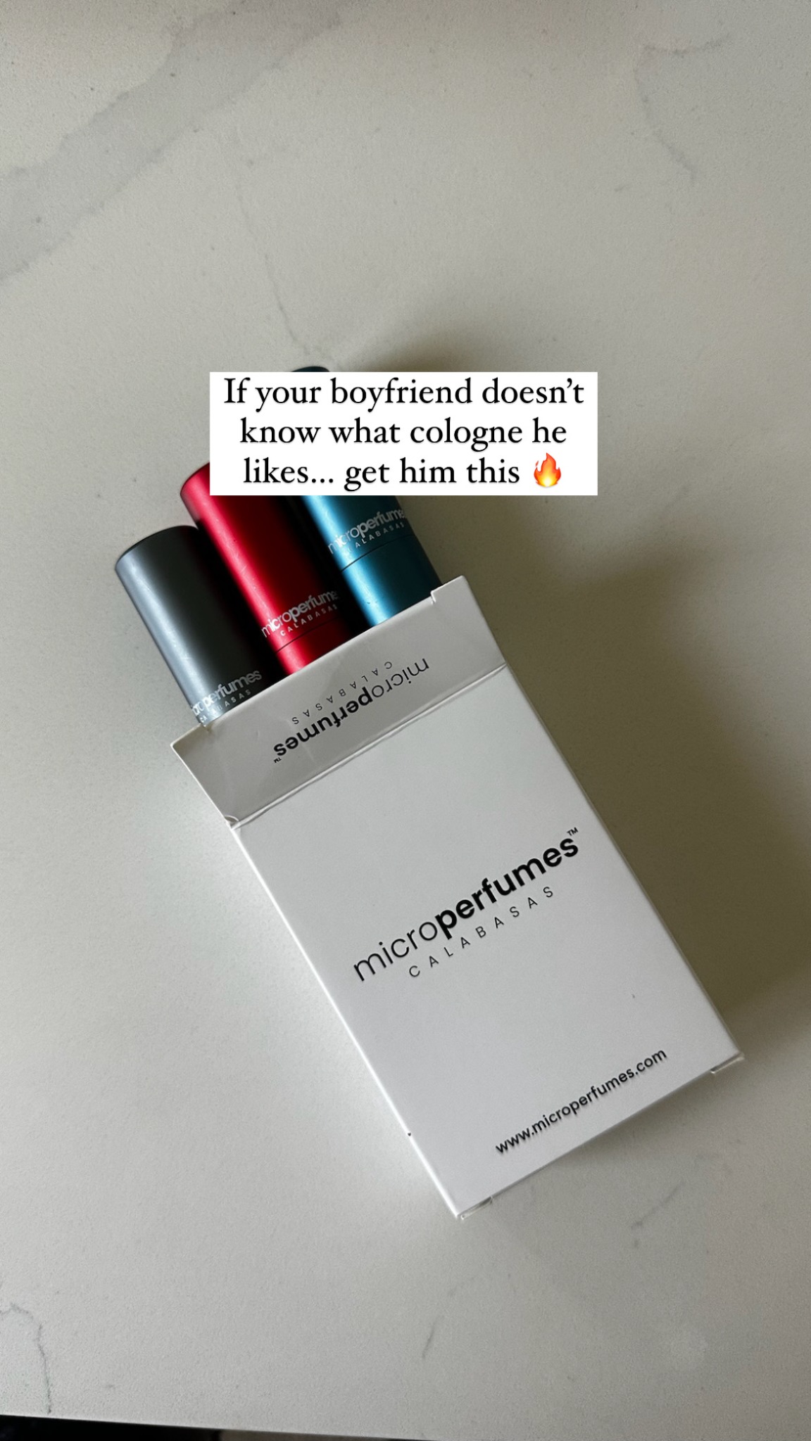 MicroPerfumes Facebook ad