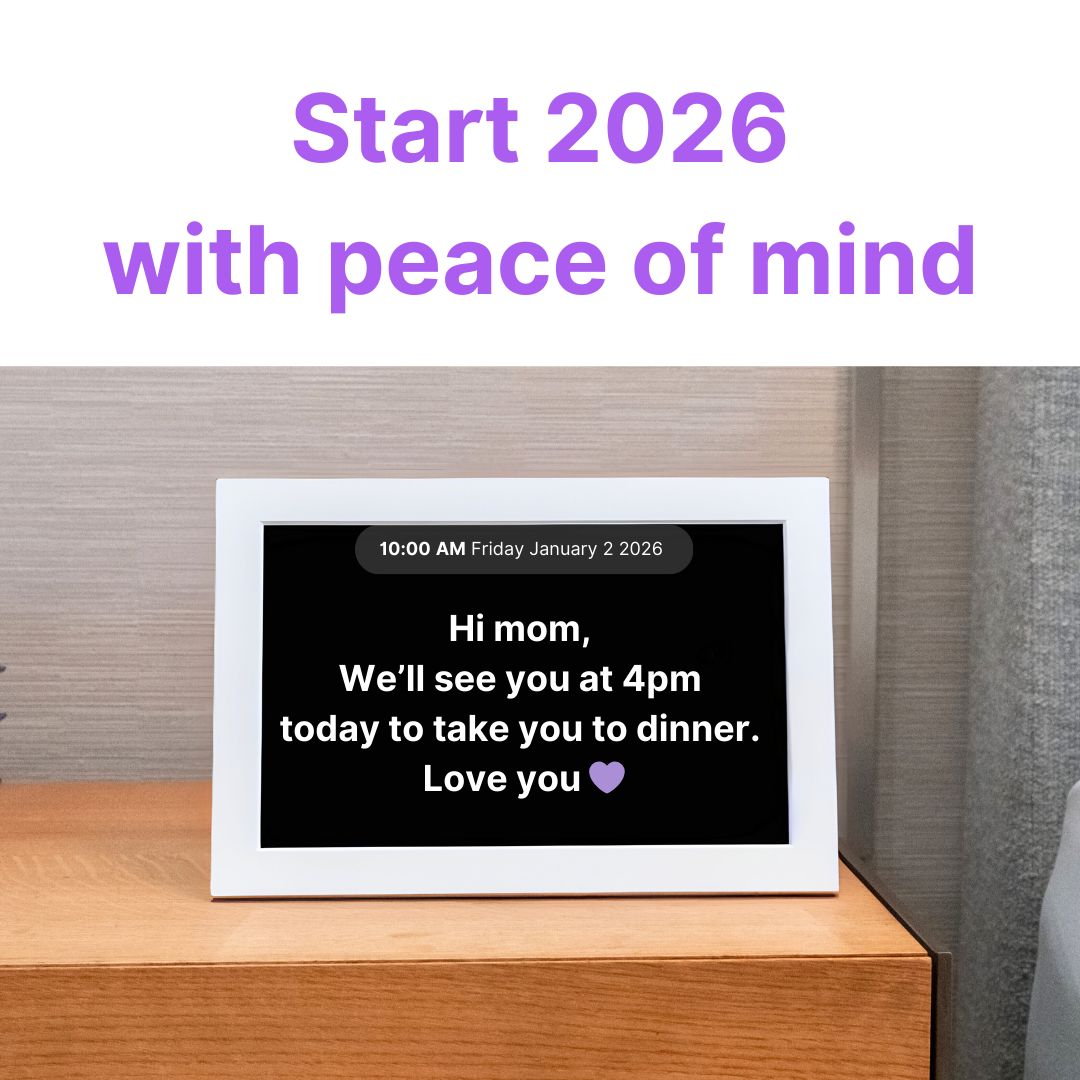 Memoryboard Facebook ad: Start 2026 with Peace of Mind