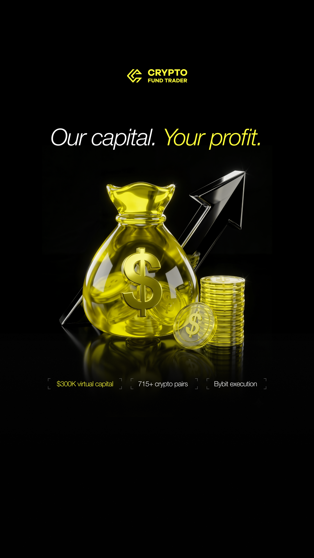 Crypto Fund Trader Facebook ad