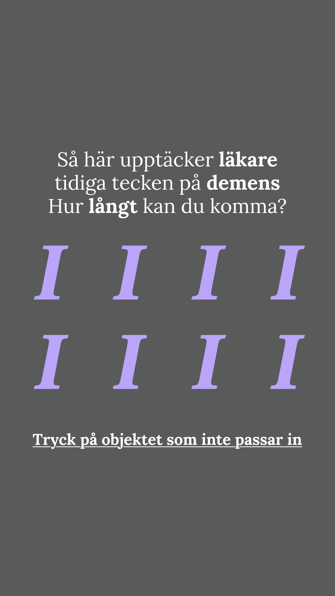 Free International IQ Test Facebook ad