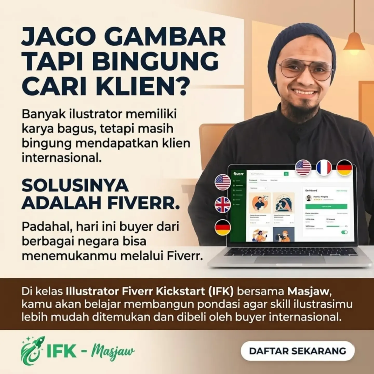 Creativepreneur ID Facebook ad: Semua Orang Melihat Dollar-nya