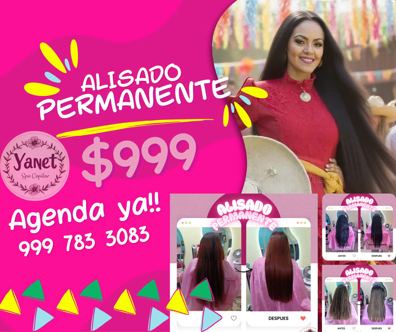 Yanet Spa Capilar - Keratinas Y Tratamientos Capilares Facebook ad from May 19, 2026