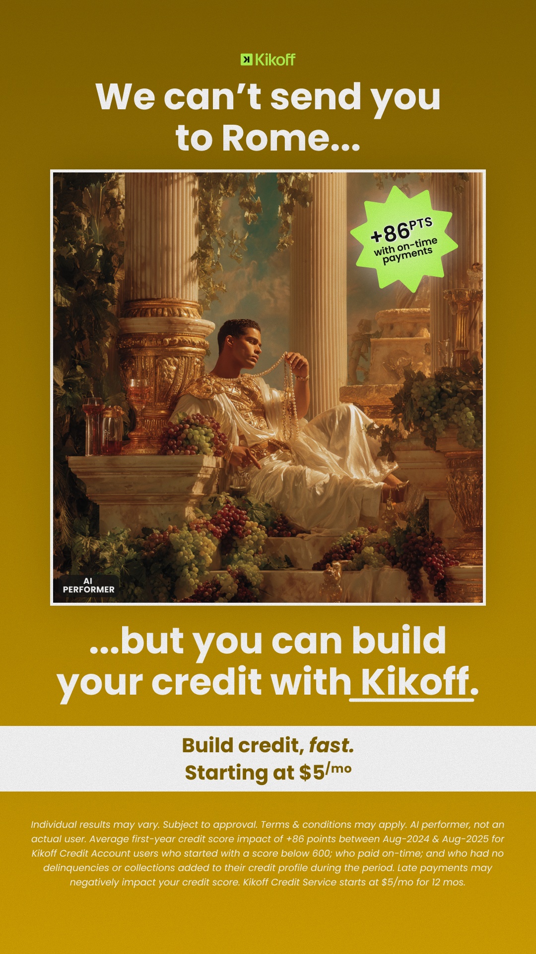 Kikoff Facebook ad