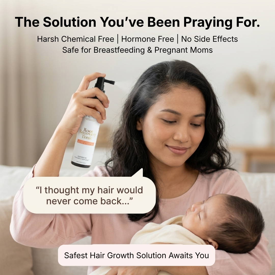 SENA HQ Facebook ad: I thought my hair would never come back.