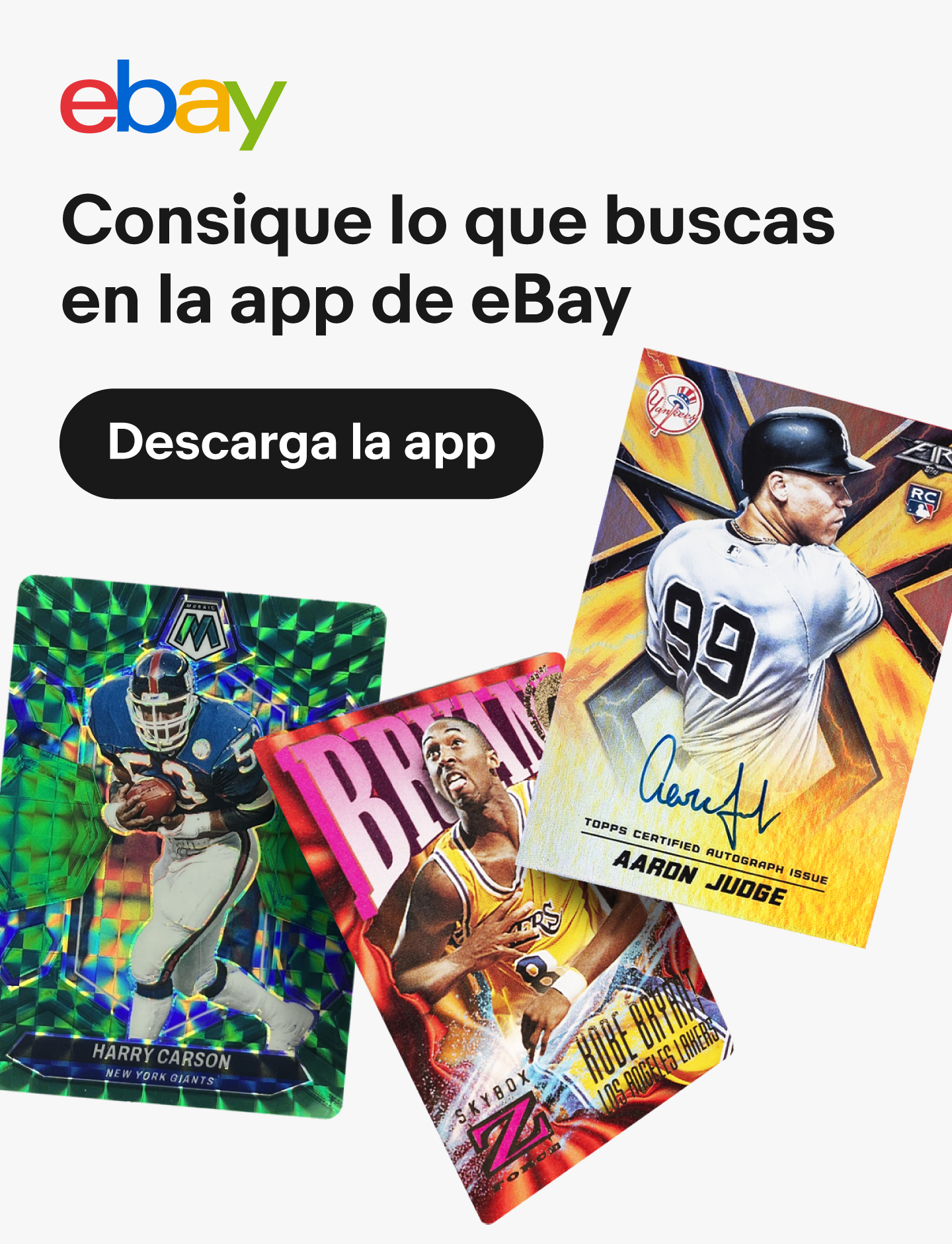 eBay Facebook ad: Compra Fácil en eBay