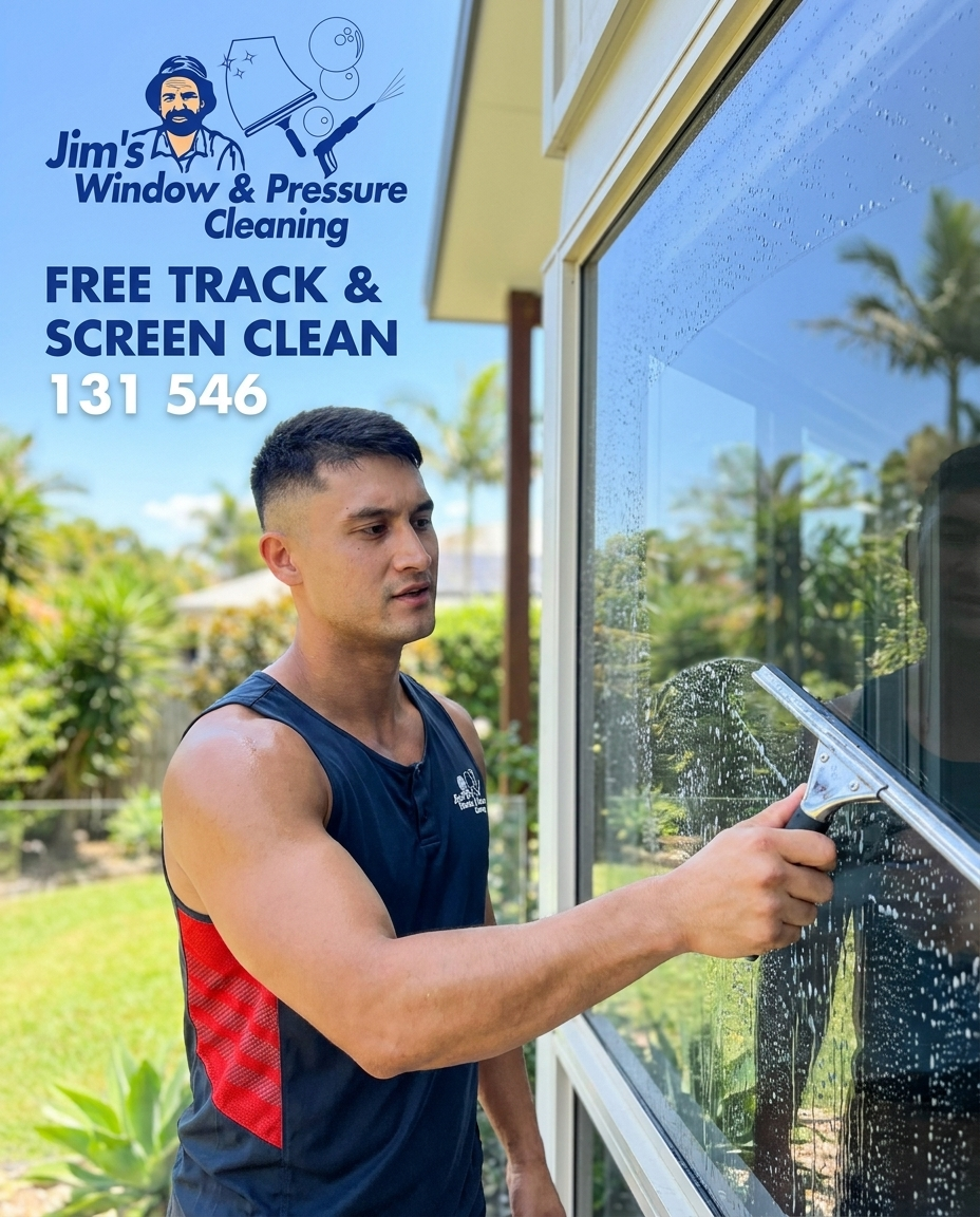 Jim's Window and Pressure Cleaning QLD Facebook ad
